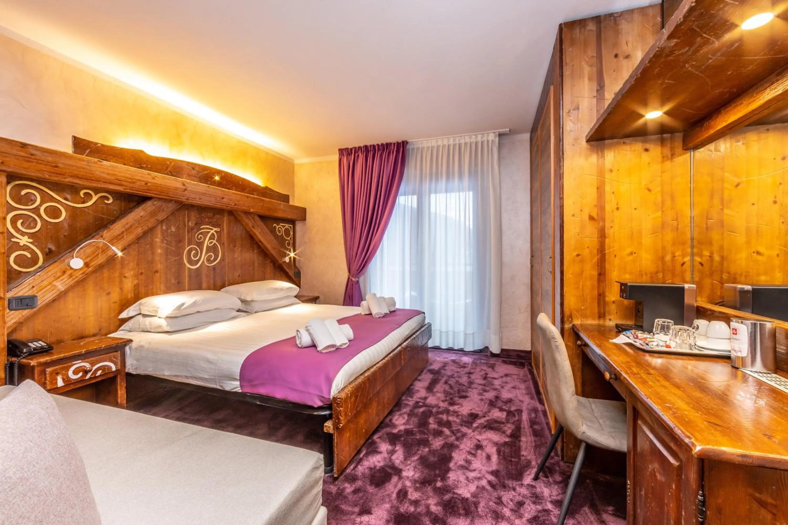 Bedroom, Bed in Garden Wellness Hotel S