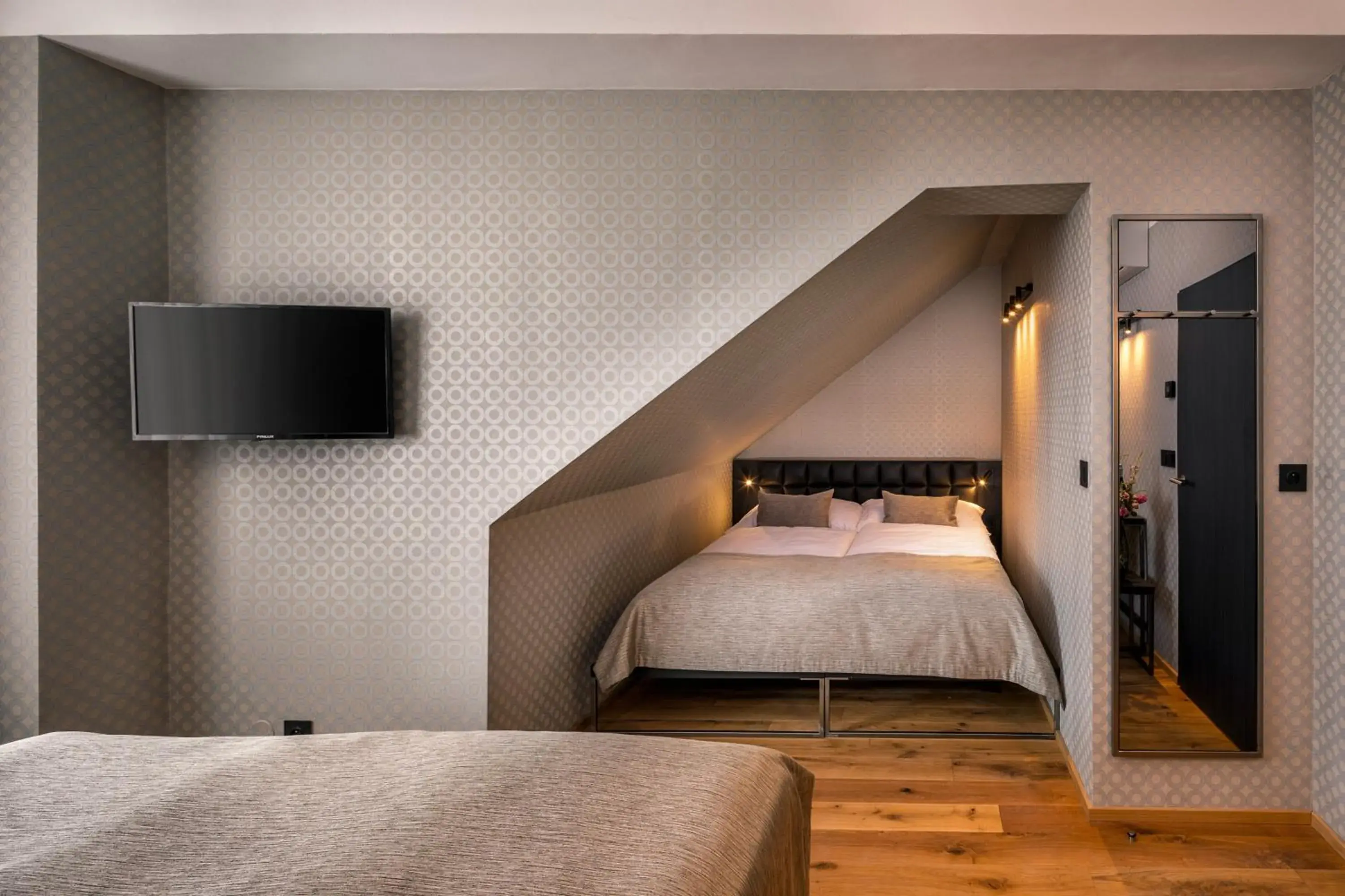 Bed in Hotel Aida Bed in Hotel Aida