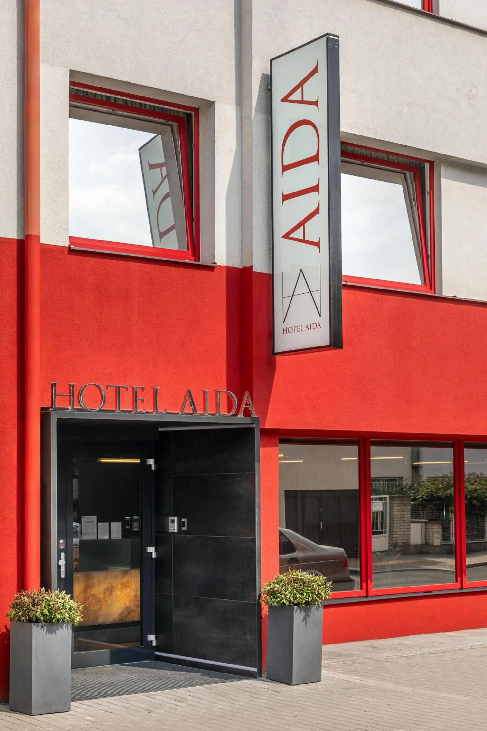 Property building in Hotel Aida