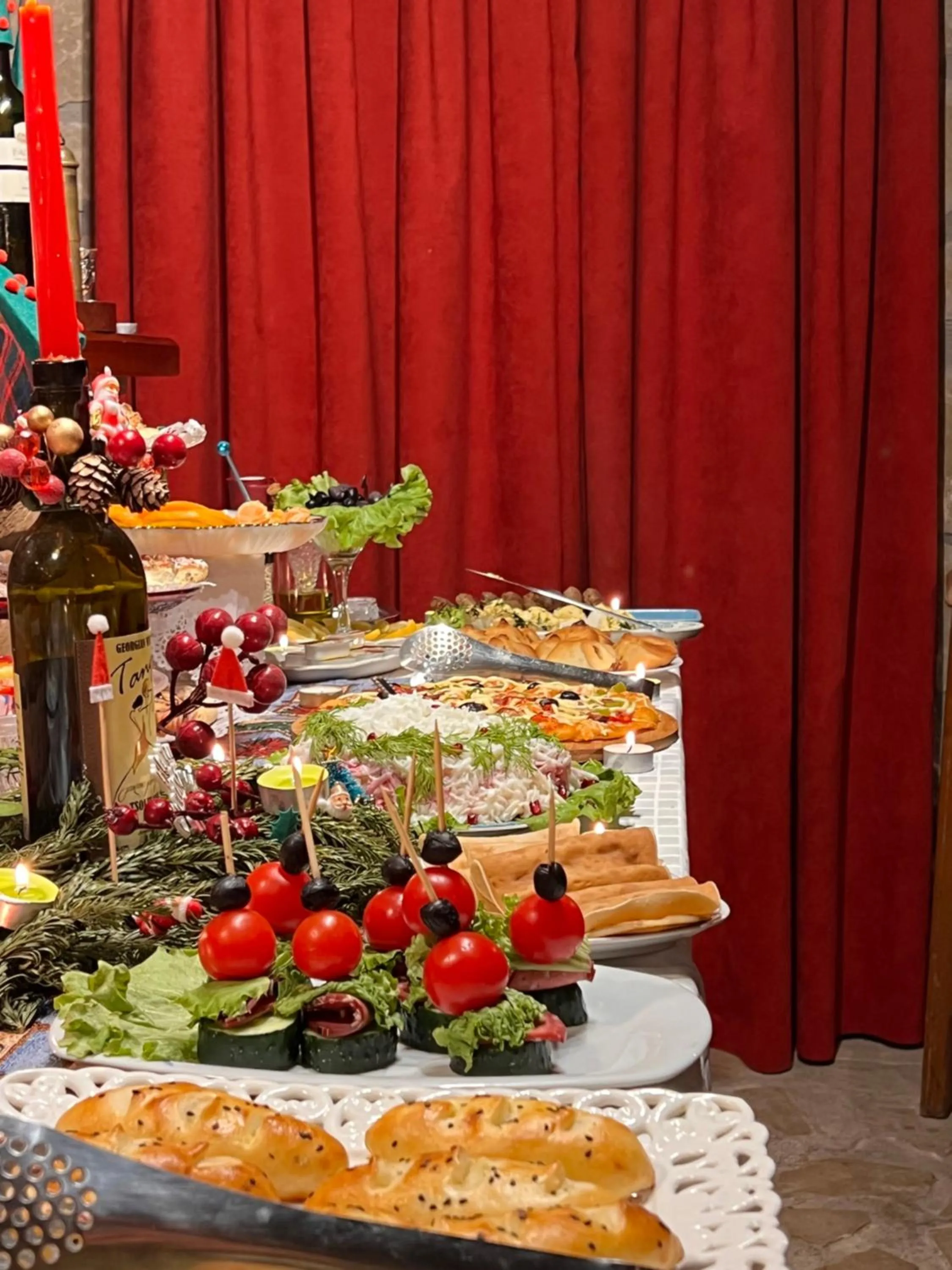 Food in Hotel Memoire Kutaisi