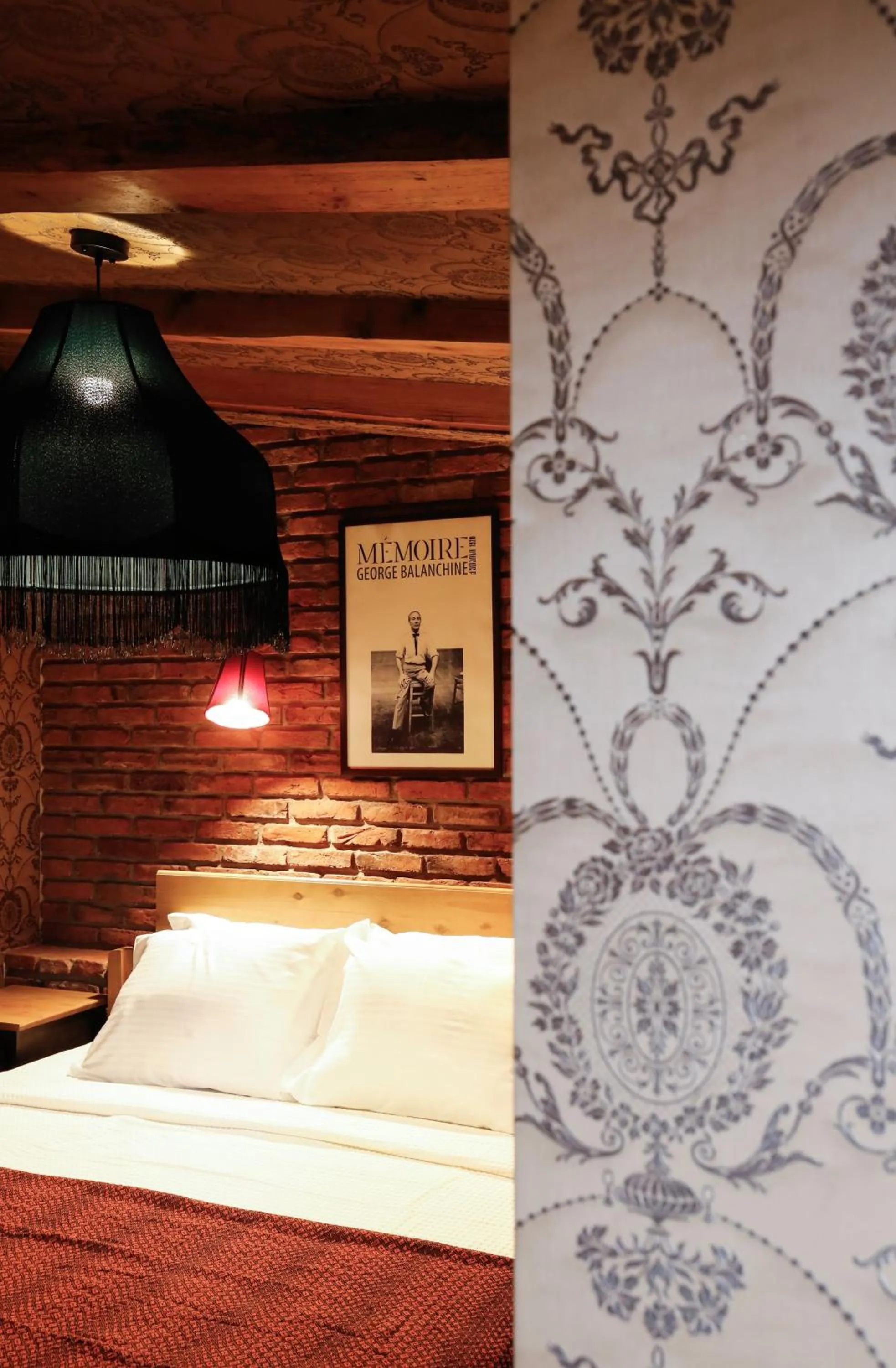 Patio, Bed in Hotel Memoire Kutaisi