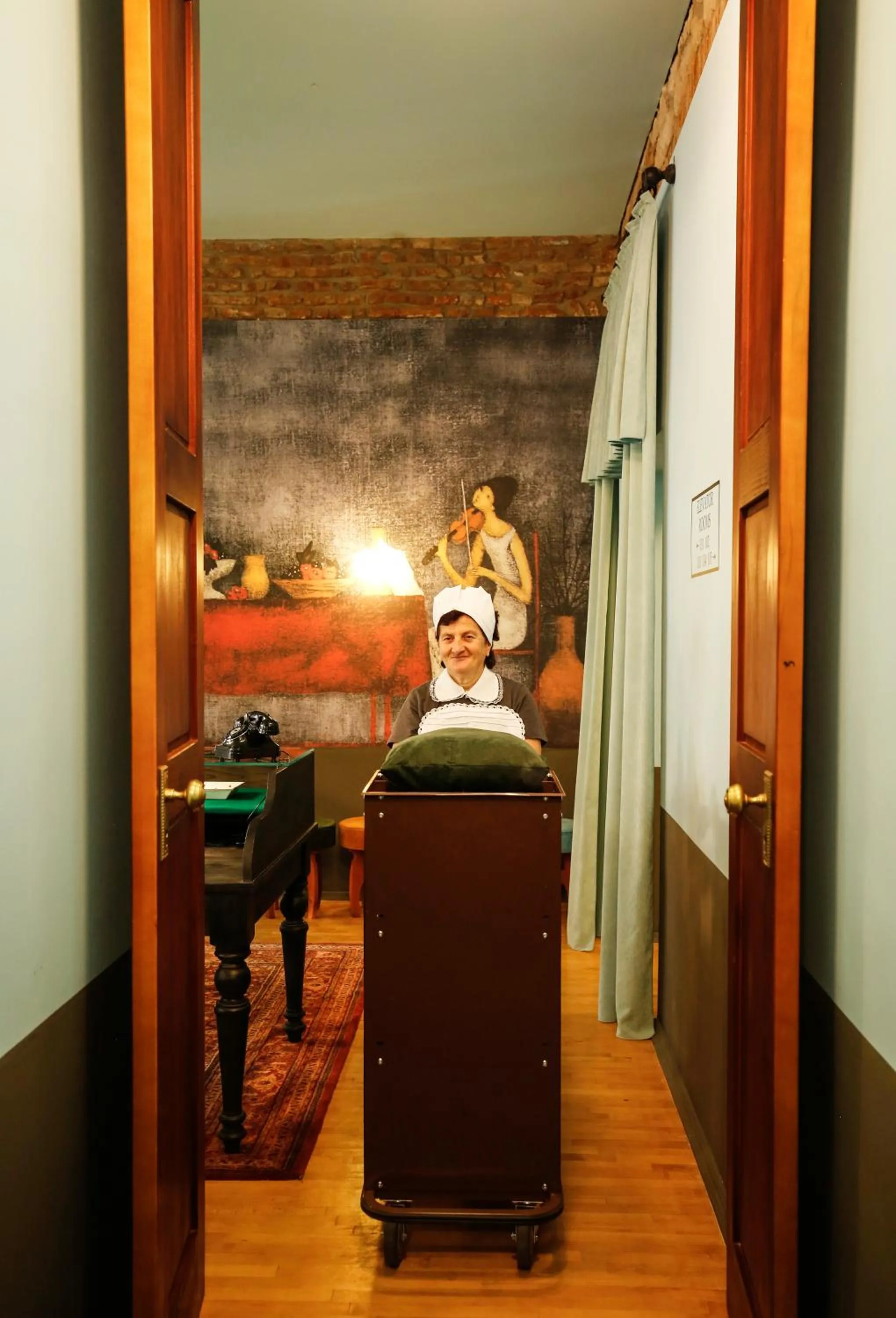 Staff in Hotel Memoire Kutaisi