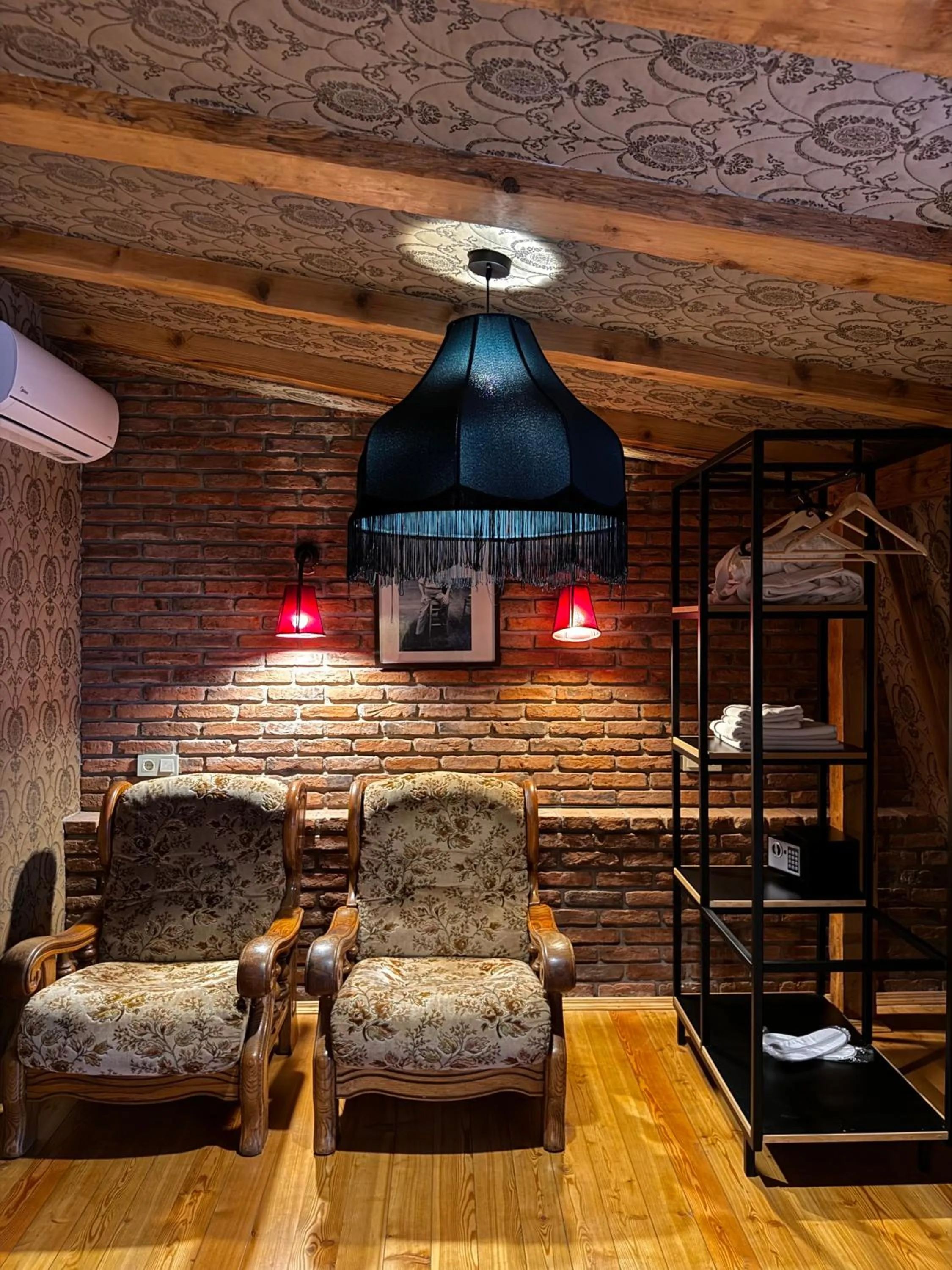 Seating area in Hotel Memoire Kutaisi