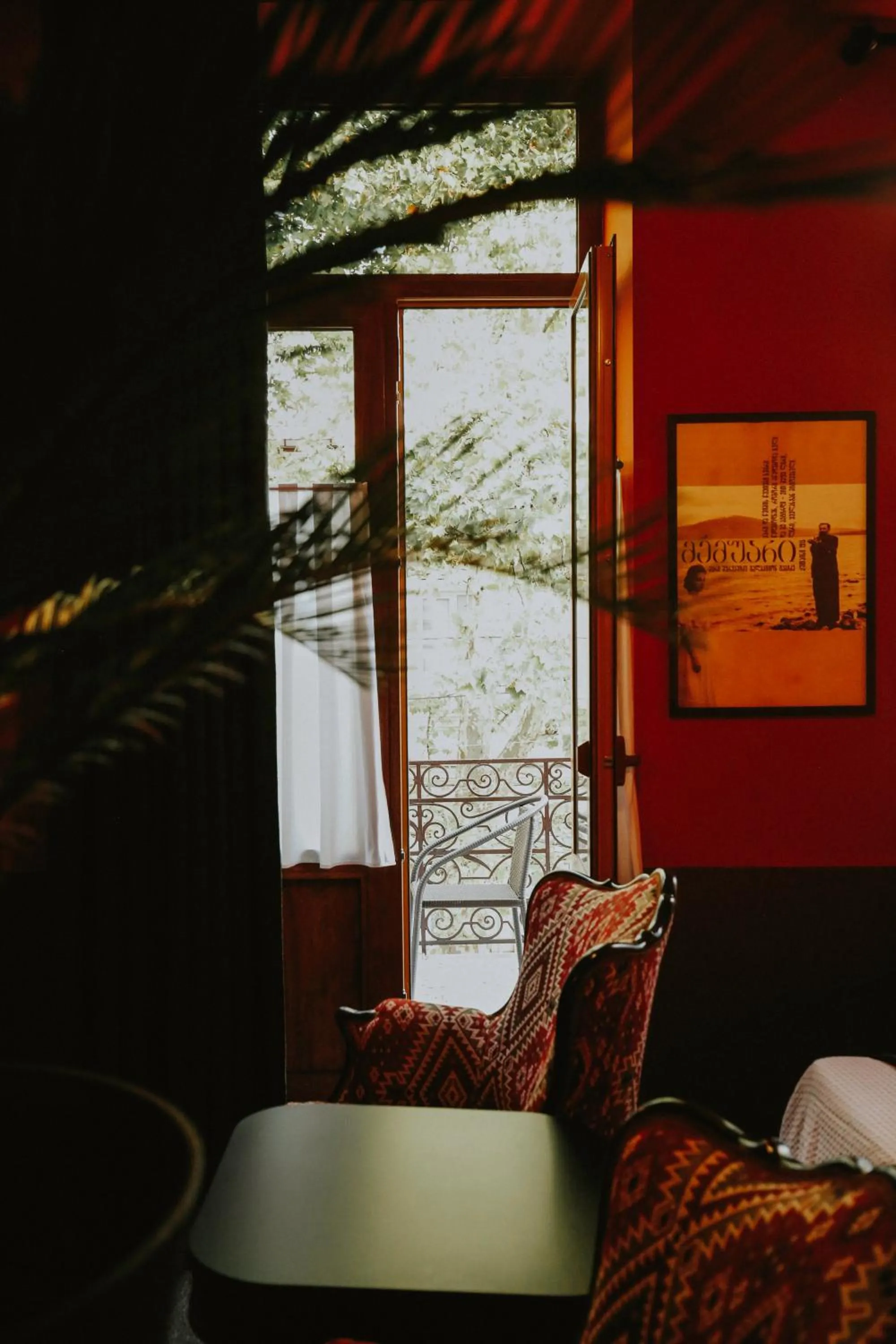 Patio in Hotel Memoire Kutaisi