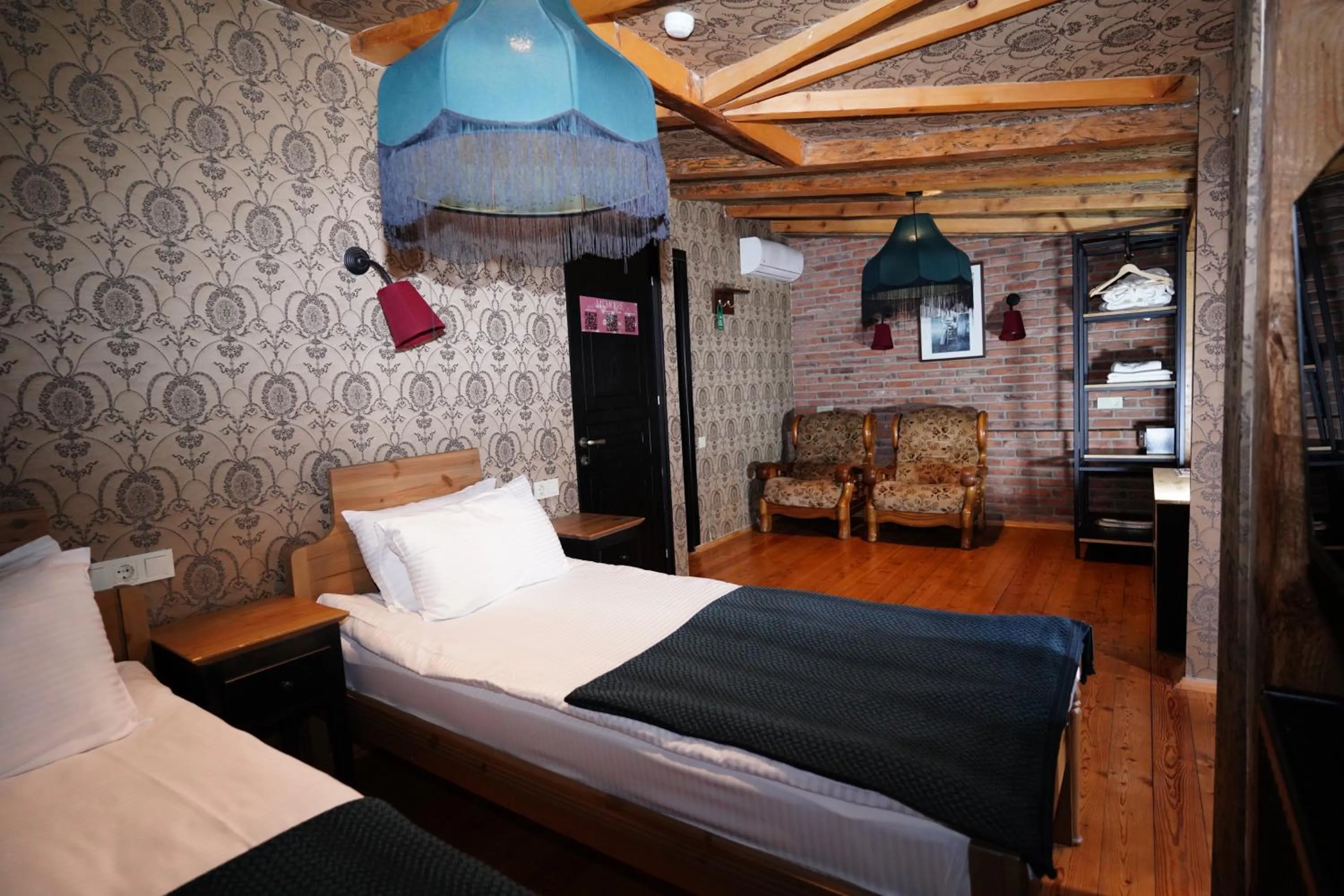 Bedroom, Bed in Hotel Memoire Kutaisi