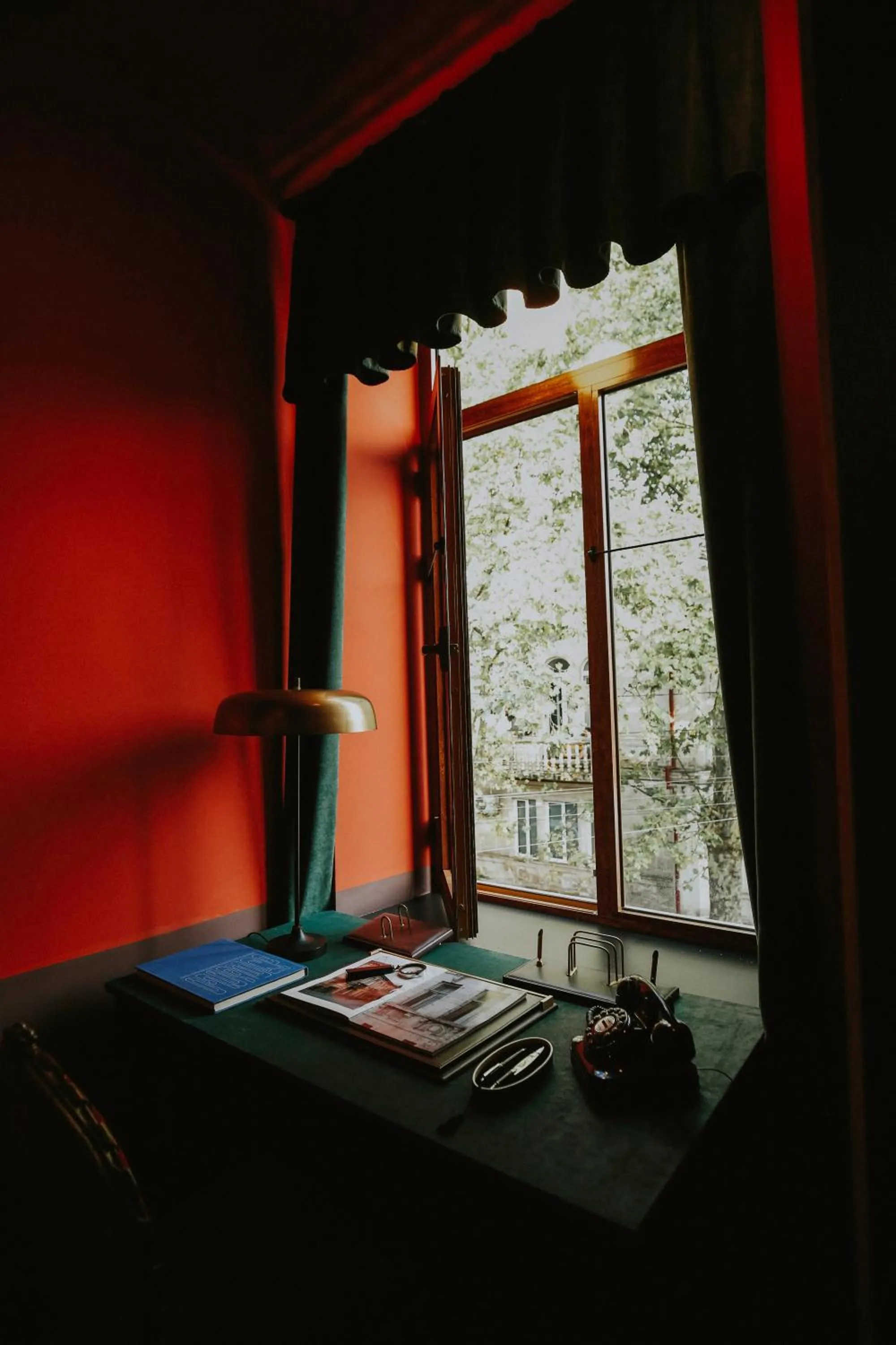 Library in Hotel Memoire Kutaisi