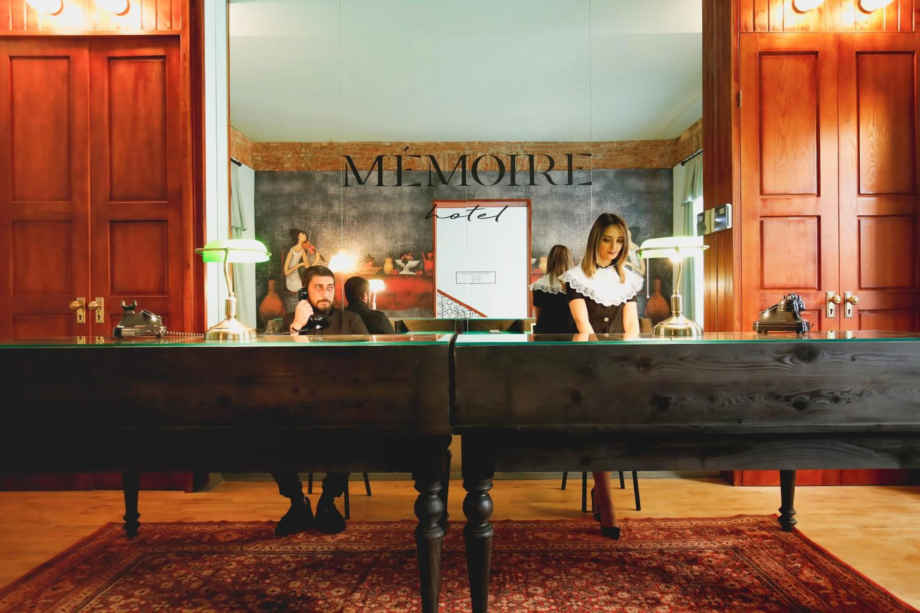 Staff in Hotel Memoire Kutaisi