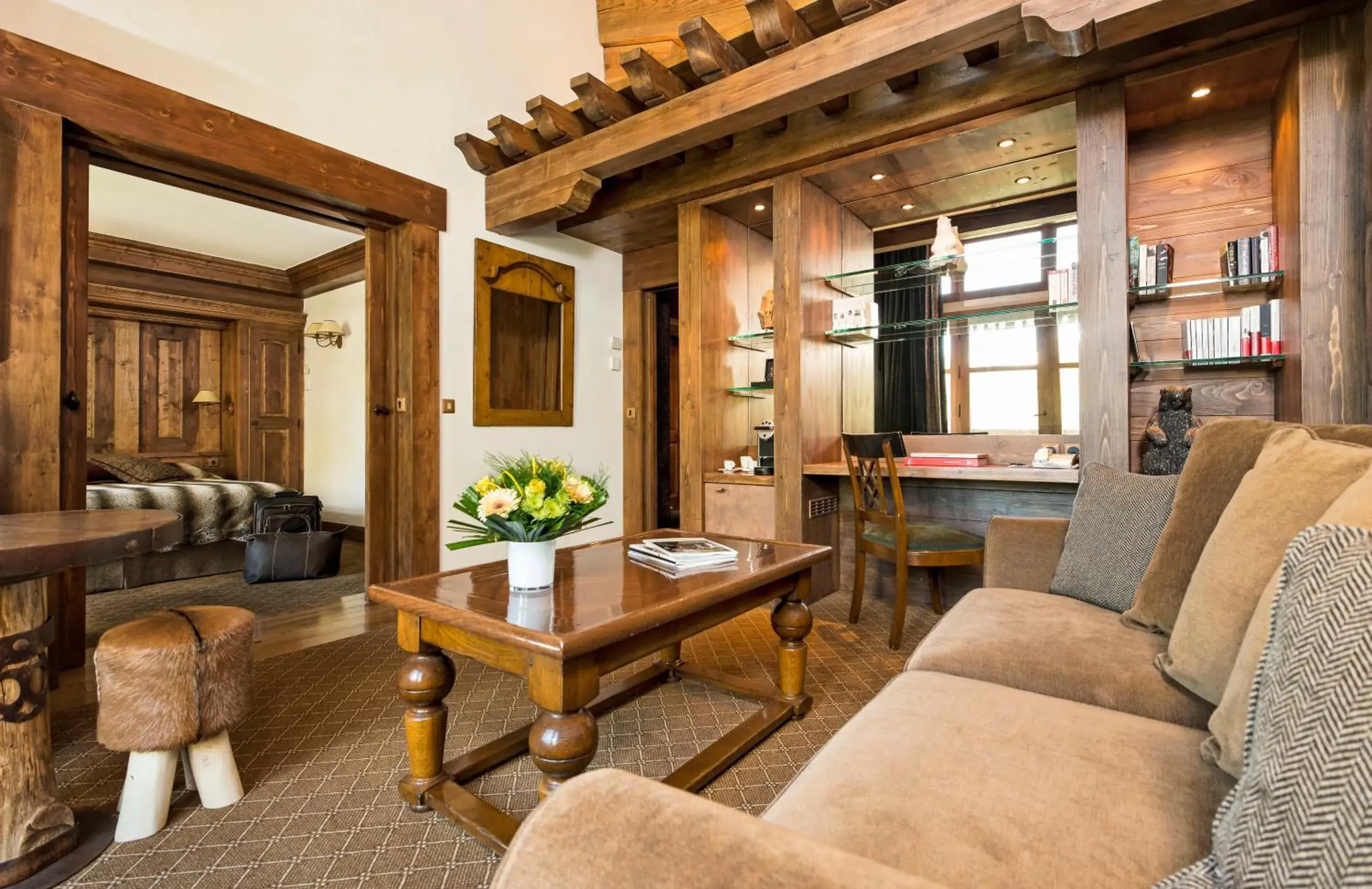 Family Suite (2 Adults + 2 Children) in Hôtel Les Barmes De l'Ours Family Suite (2 Adults + 2 Children) in Hôtel Les Barmes De l'Ours