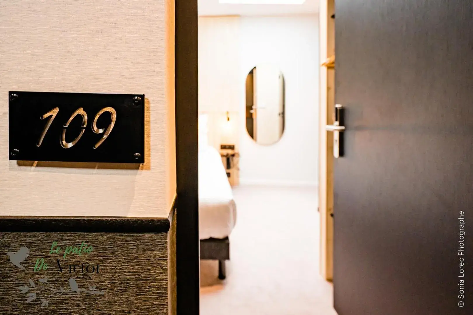 Single Room in Hôtel Le Patio de Victor, Lorient Single Room in Hôtel Le Patio de Victor, Lorient