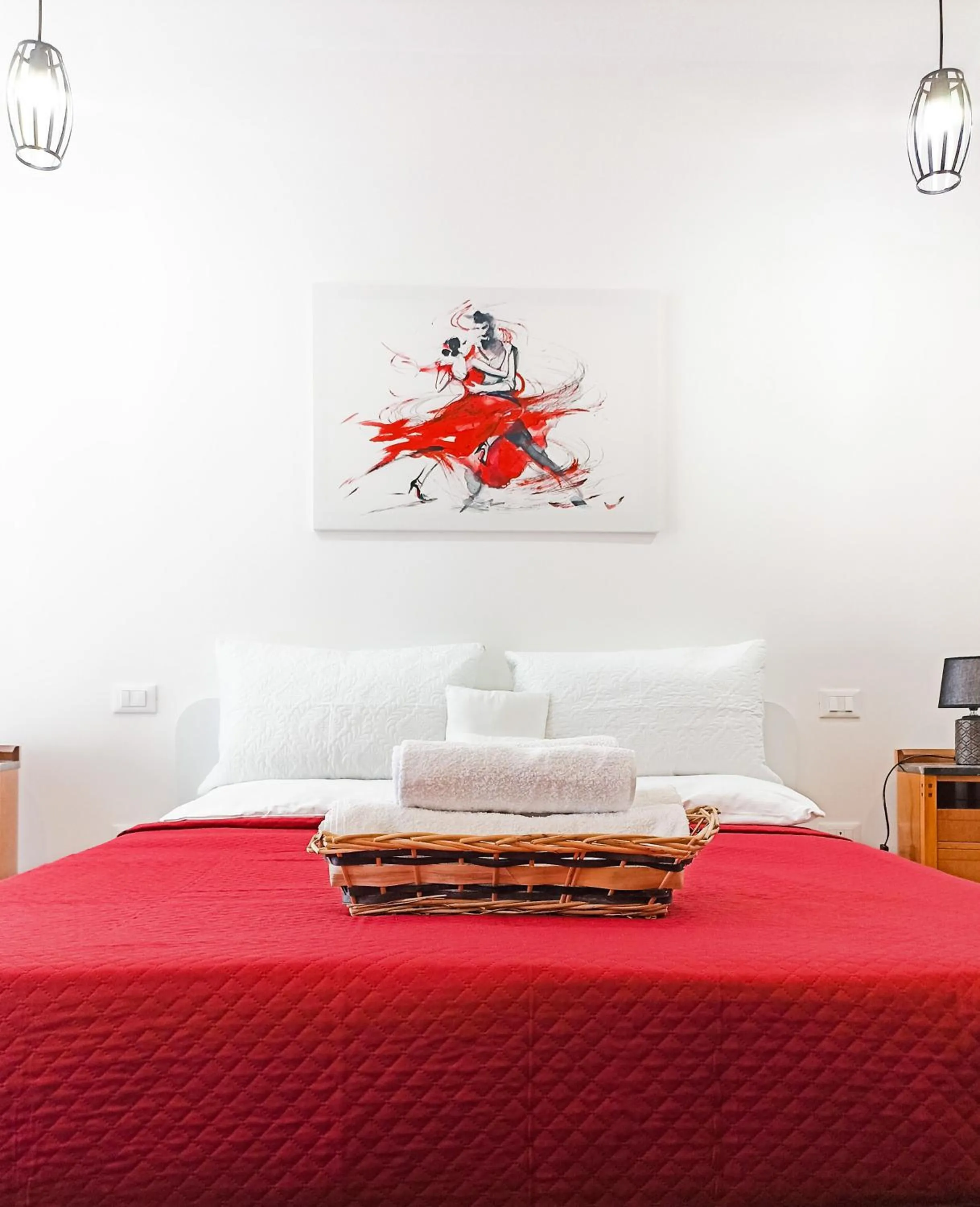 Bed in Kolossoi Guest House