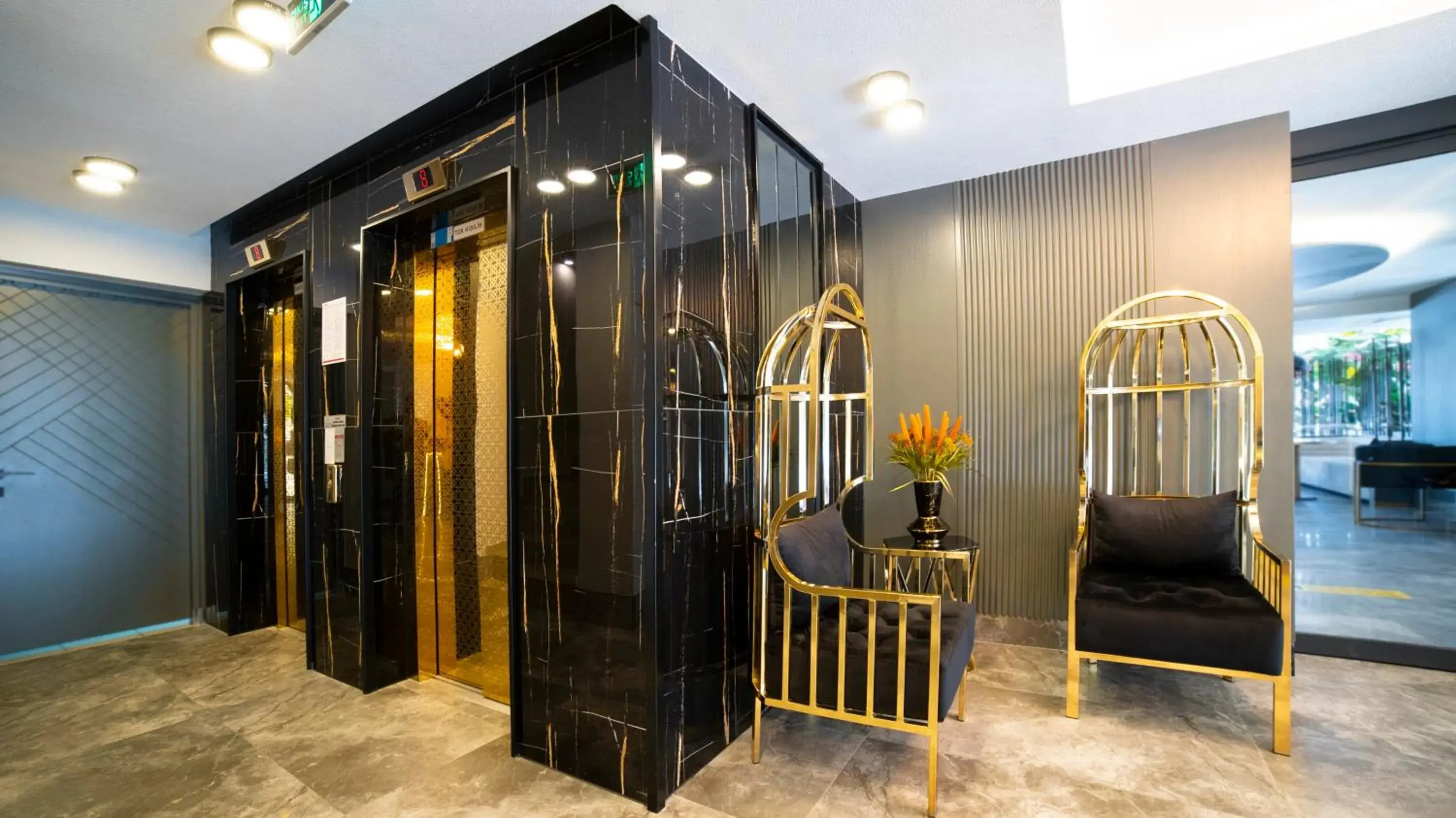 Lobby or reception in Türkay Hotel Lobby or reception in Türkay Hotel