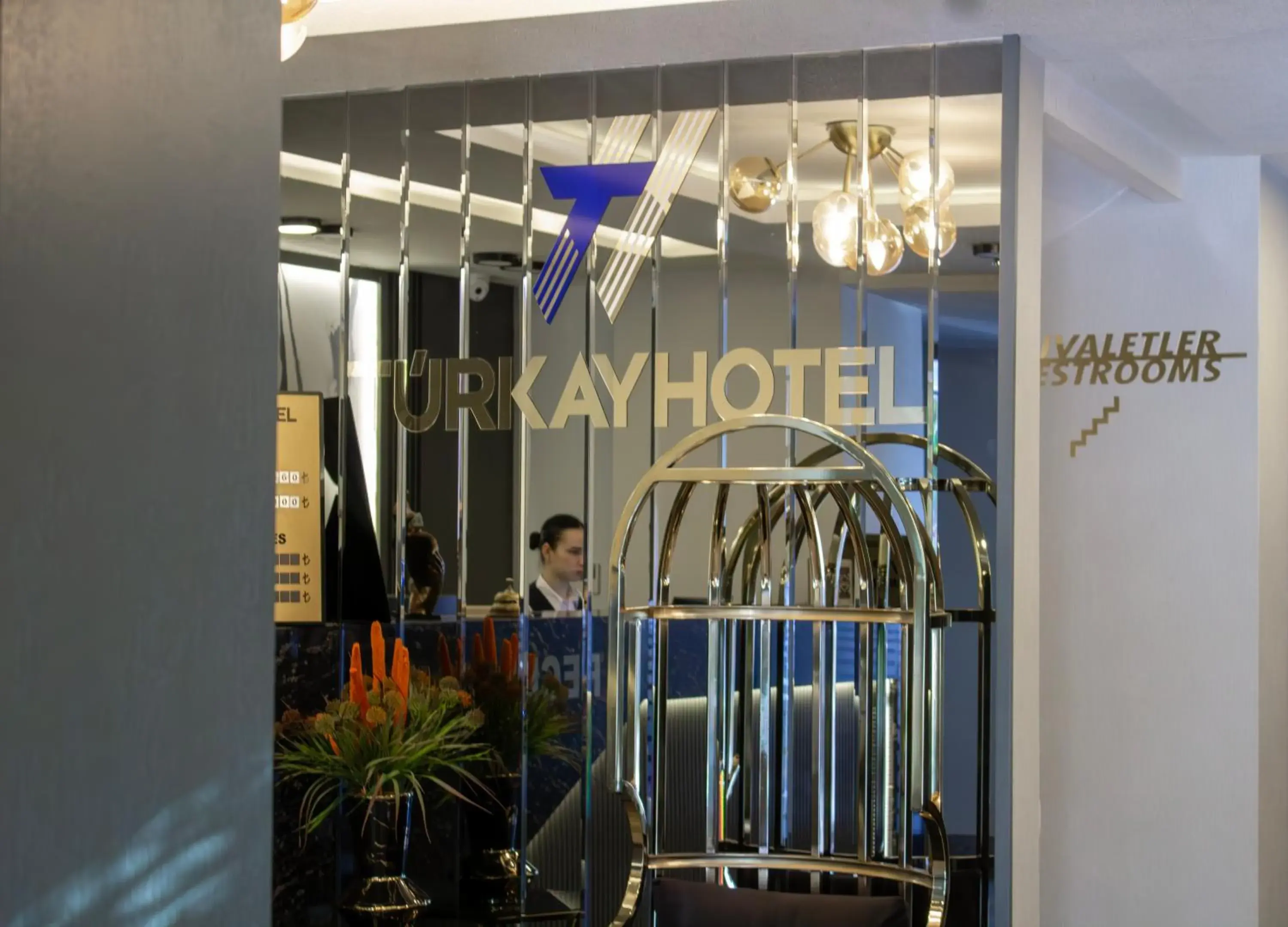 Lobby or reception in Türkay Hotel Lobby or reception in Türkay Hotel