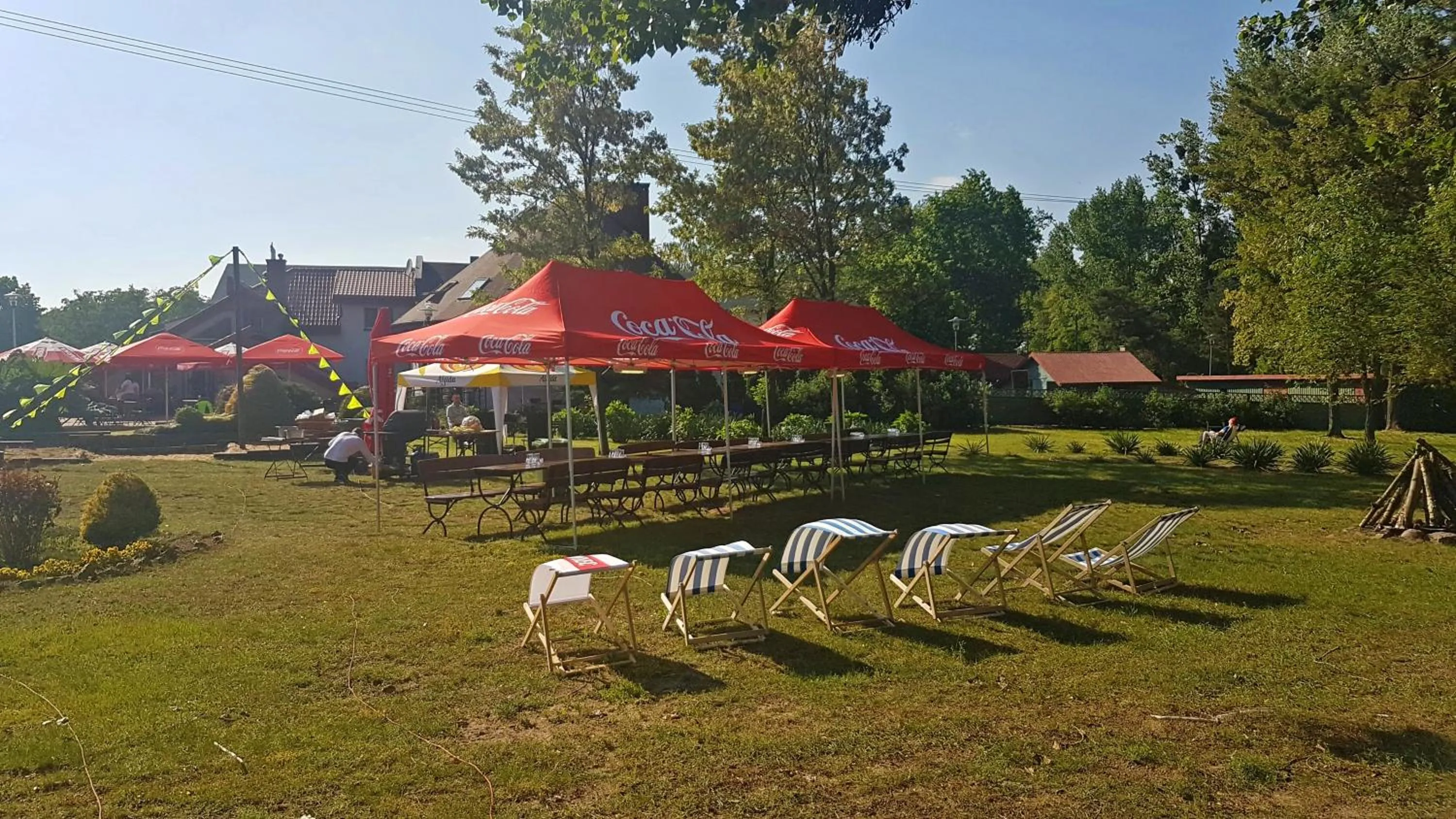 Garden in Gościniec pod Żaglami