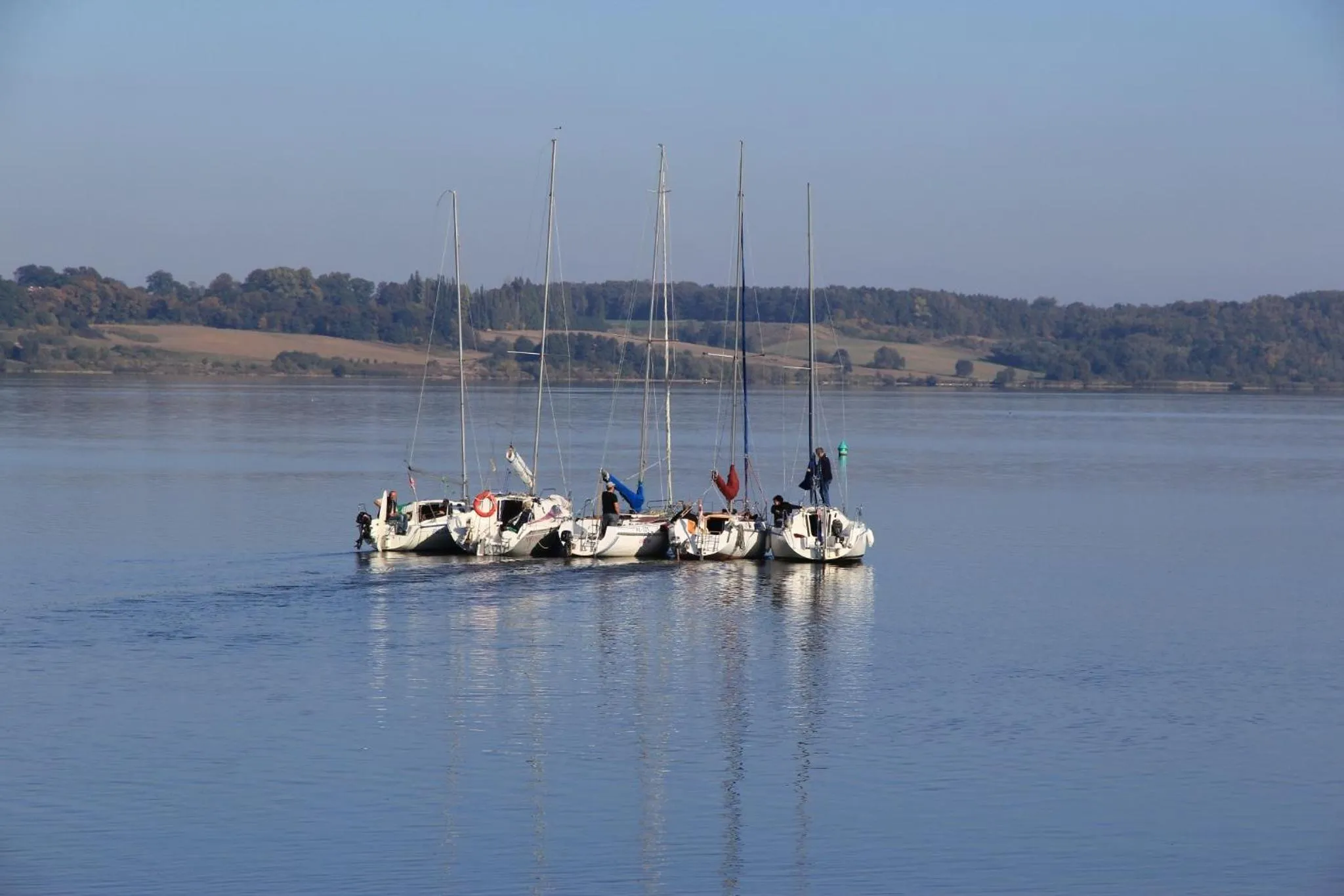 River view in Gościniec pod Żaglami