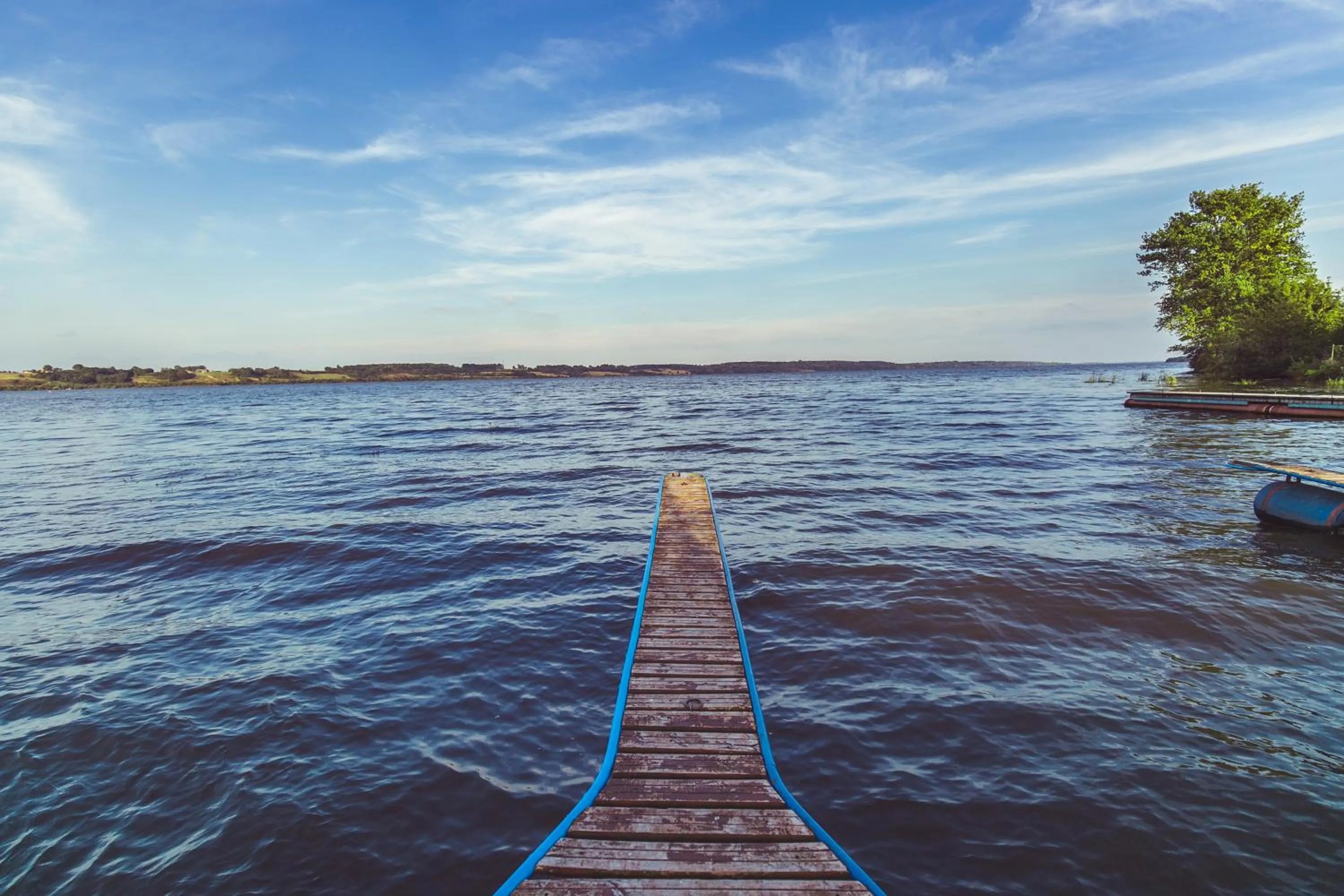 River view in Gościniec pod Żaglami
