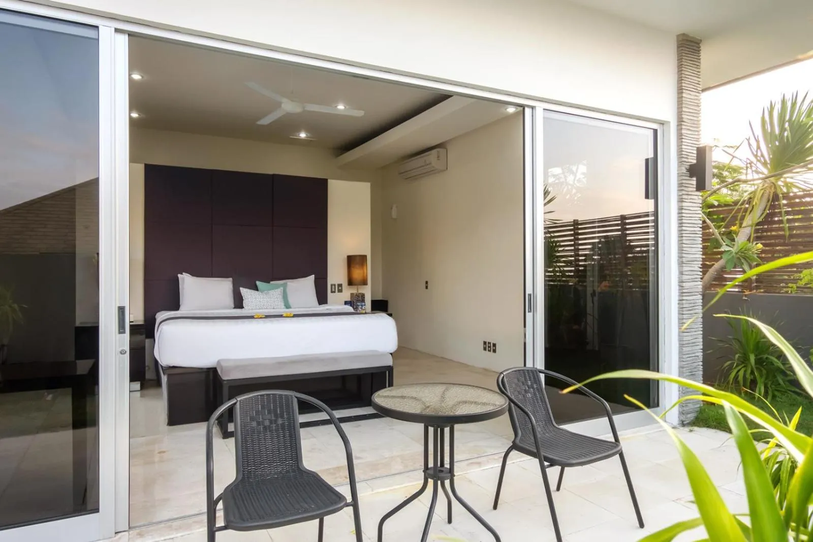 Bedroom in Suluban Cliff Bali Villa