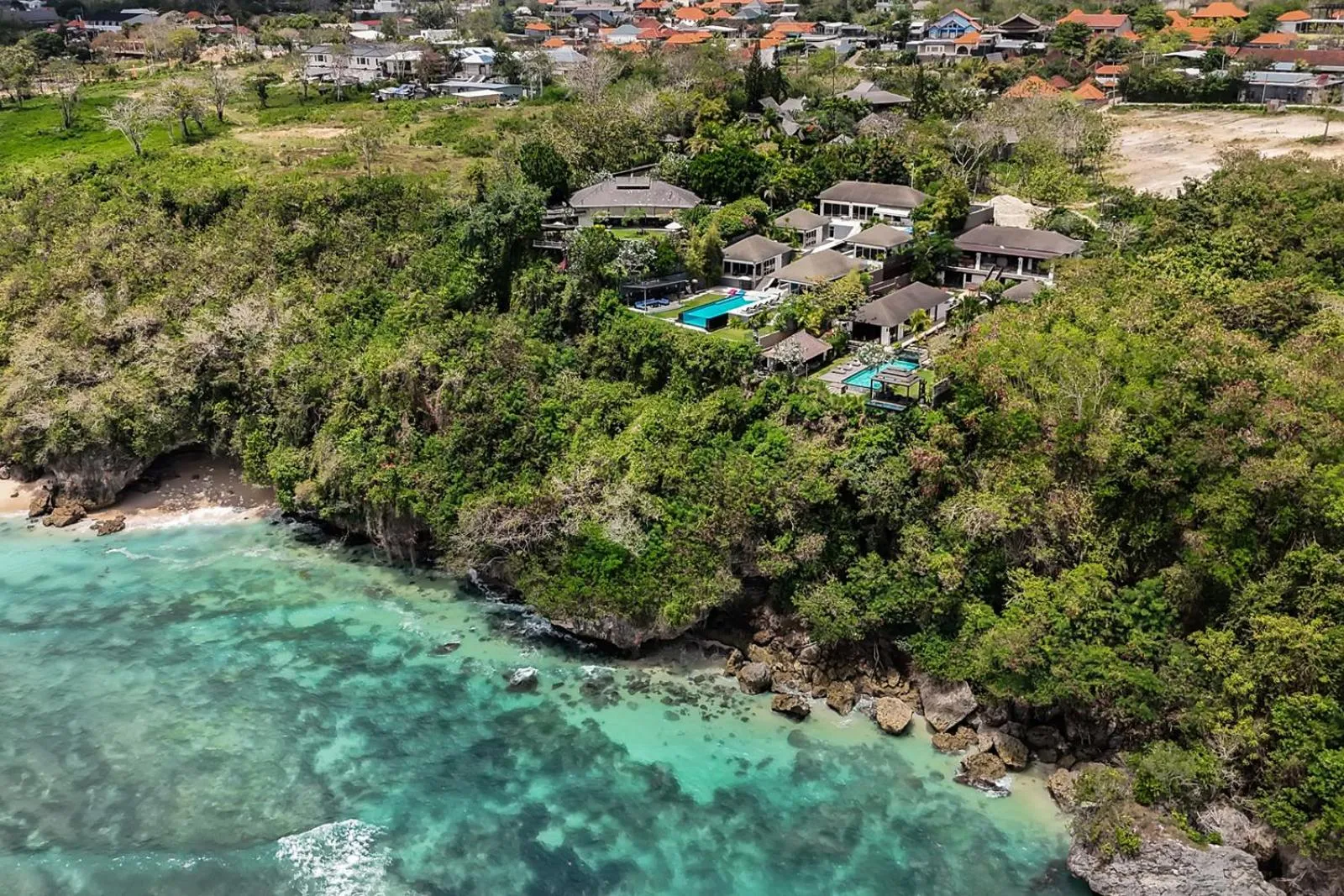 Sea view in Suluban Cliff Bali Villa