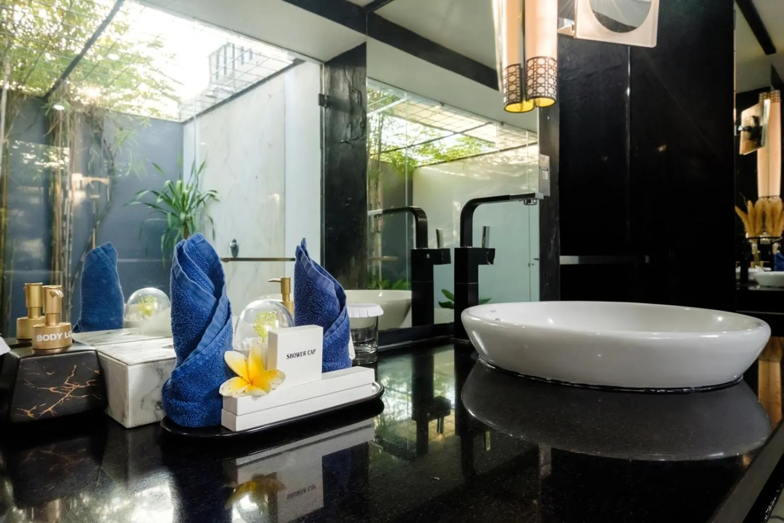 Bathroom in Suluban Cliff Bali Villa