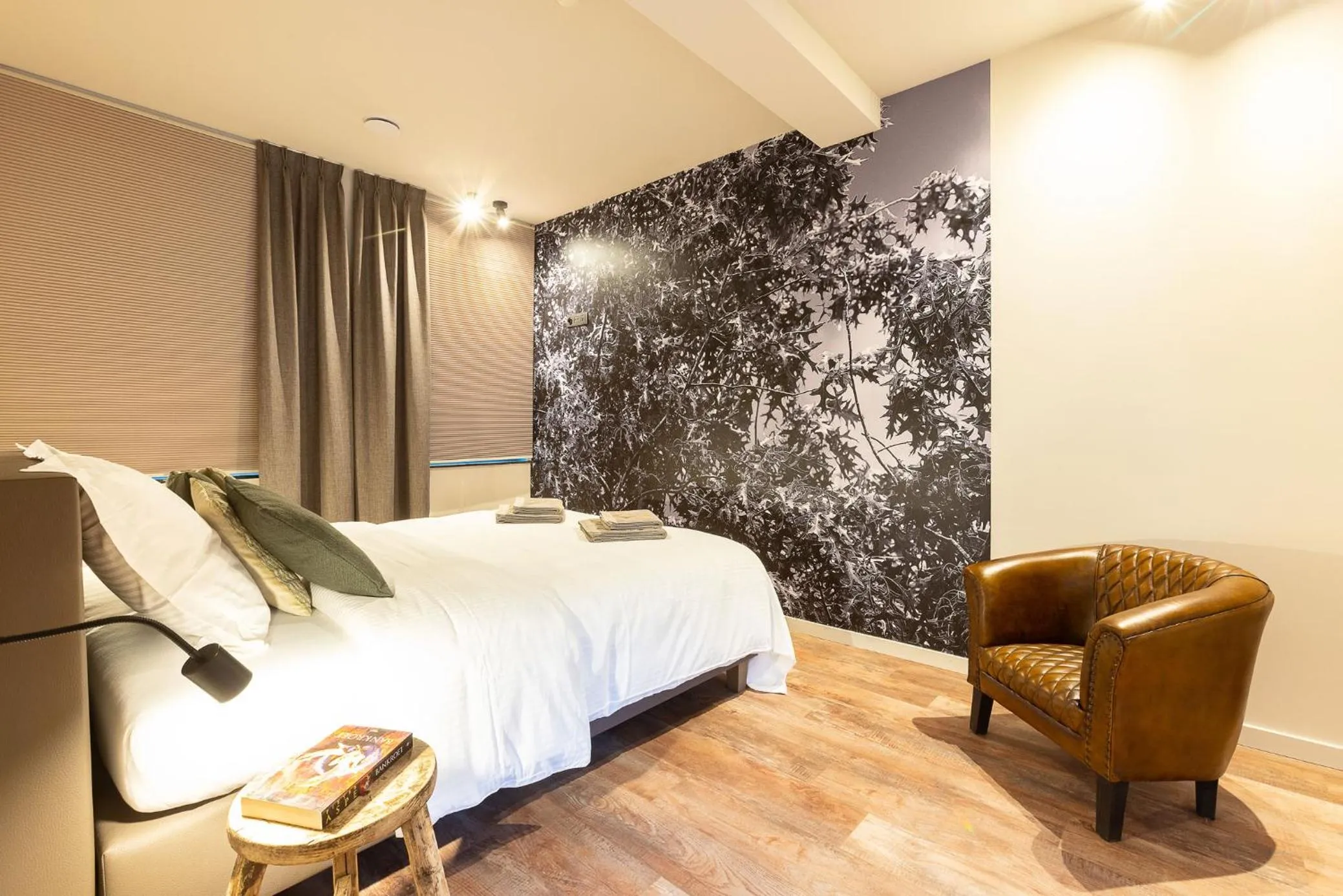 Photo of the whole room, Bed in 't Verschil