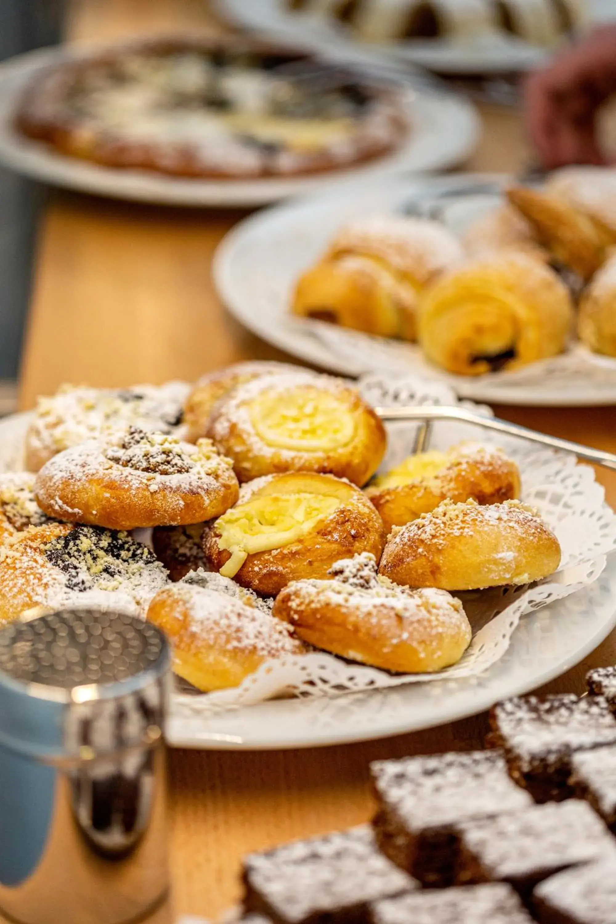 Food close-up in Hotel Continental Food close-up in Hotel Continental