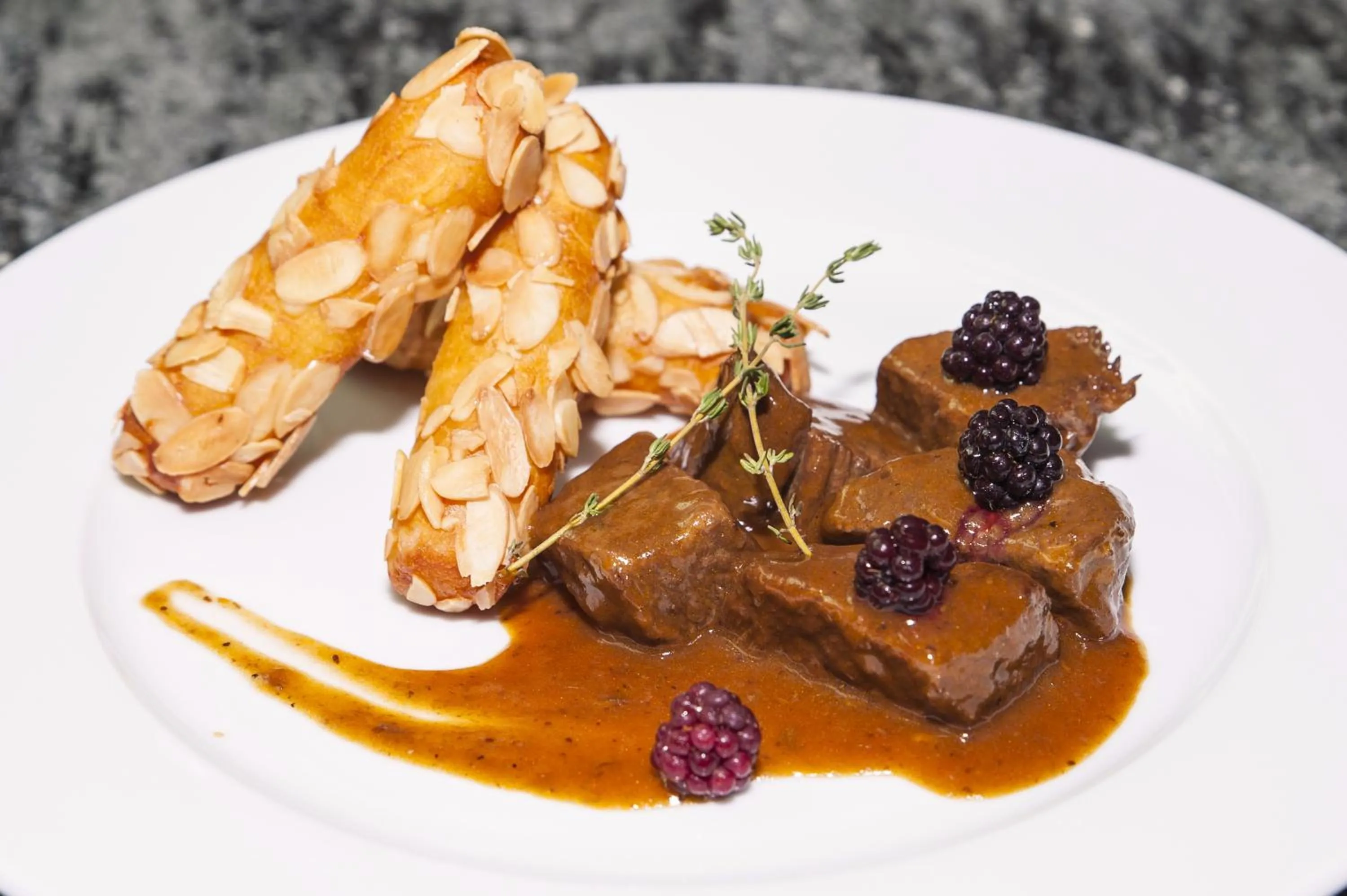 Food close-up in Hotel Continental