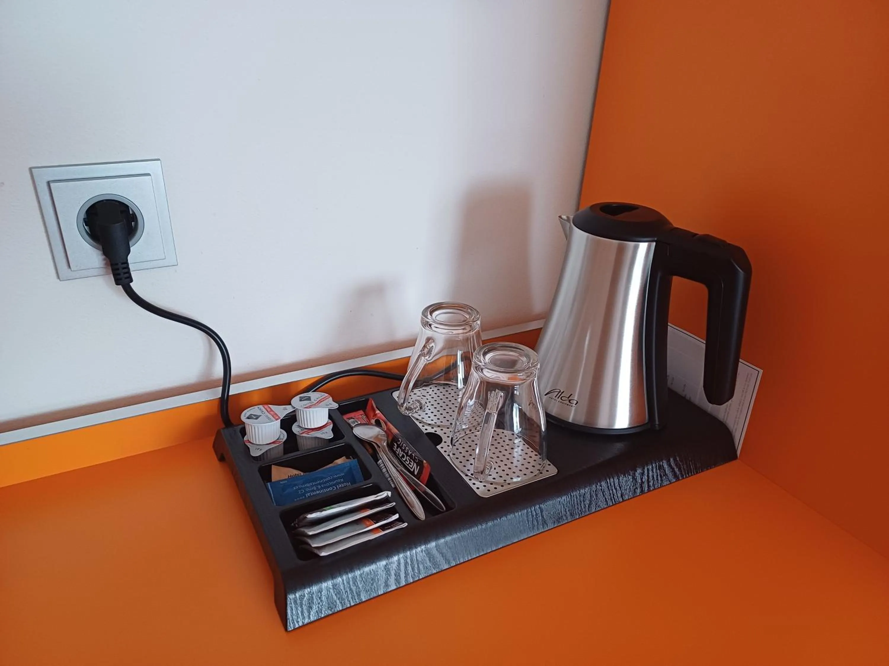 Food and drinks in Hotel Continental