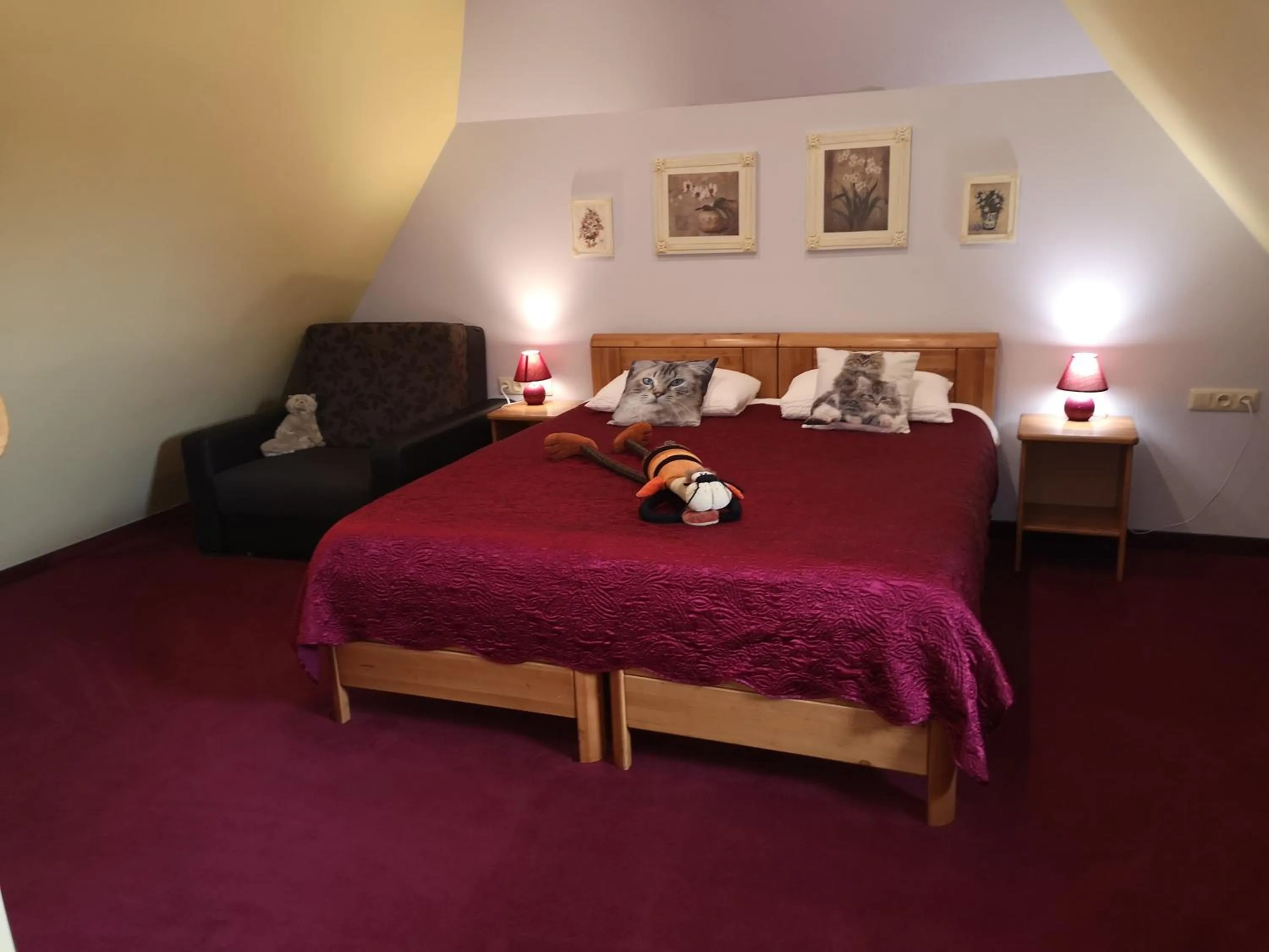 Bed in Hotel Senlīči
