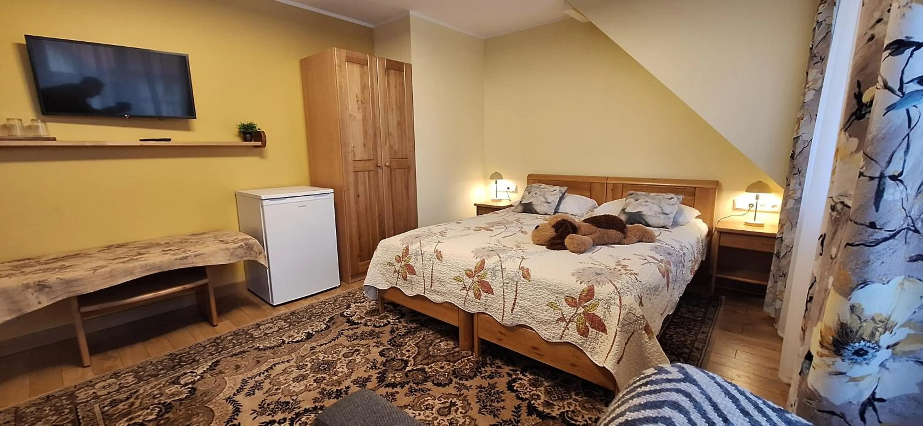 Bed in Hotel Senlīči