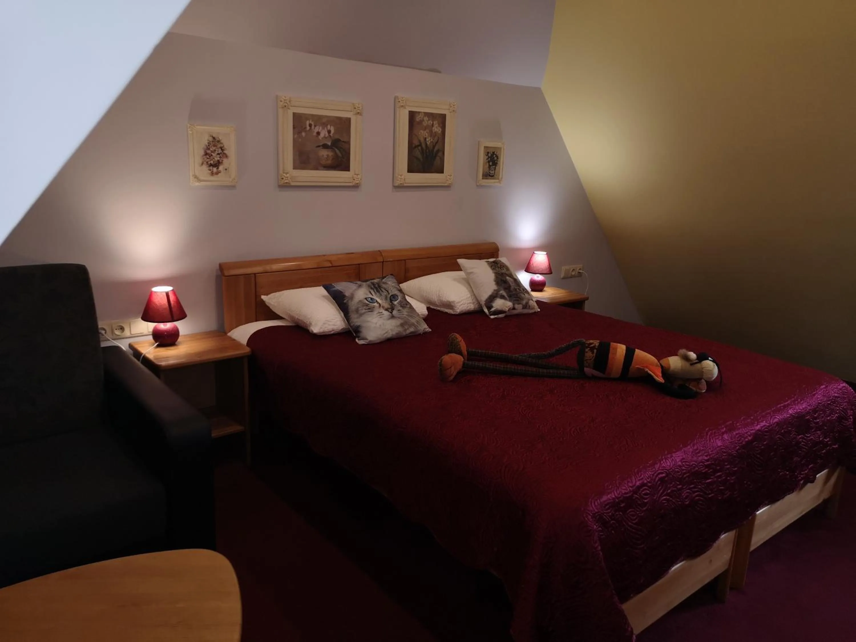 Bed in Hotel Senlīči