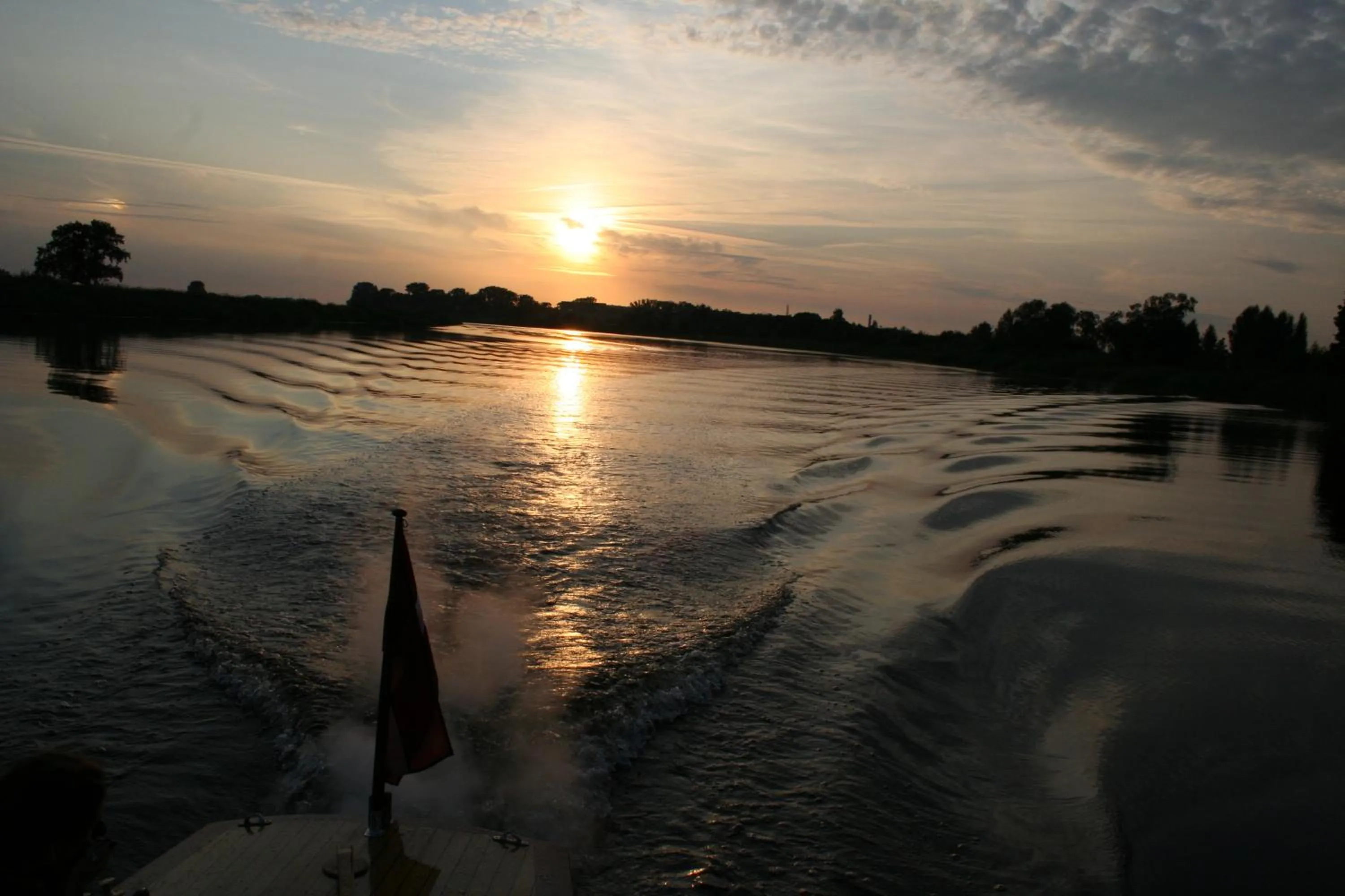Sunset in Hotel Senlīči
