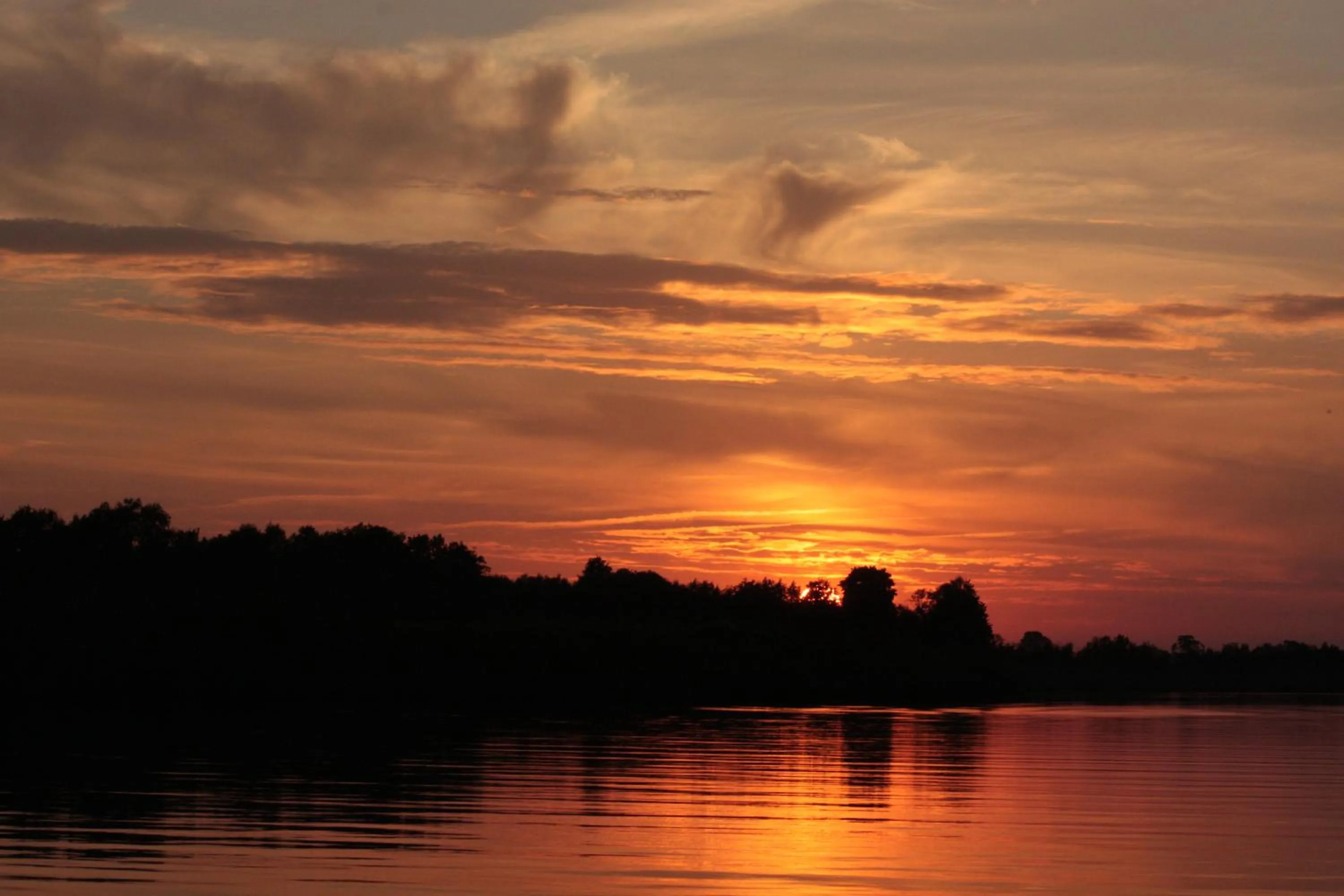 Sunset in Hotel Senlīči