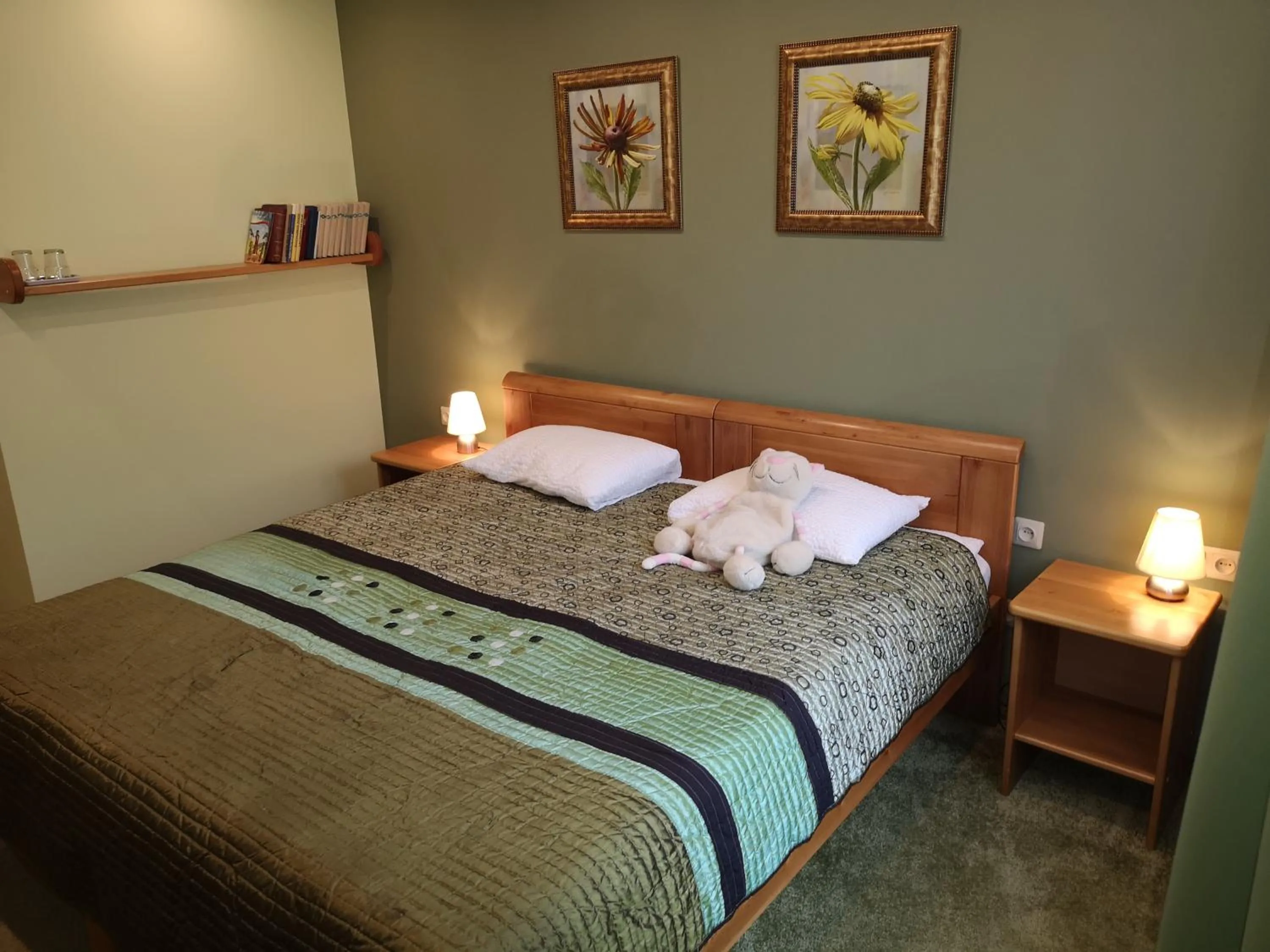 Bed in Hotel Senlīči