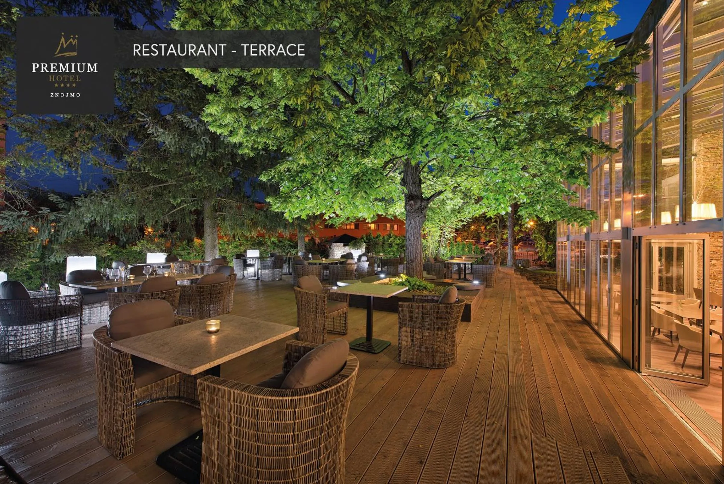 Restaurant/places to eat in PREMIUM Wellness & Wine Hotel Znojmo