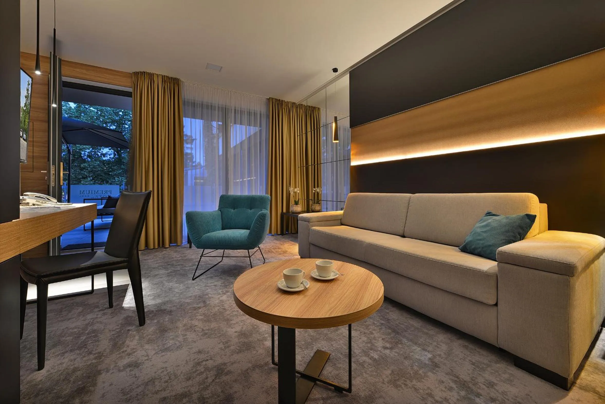 Living room in PREMIUM Wellness & Wine Hotel Znojmo