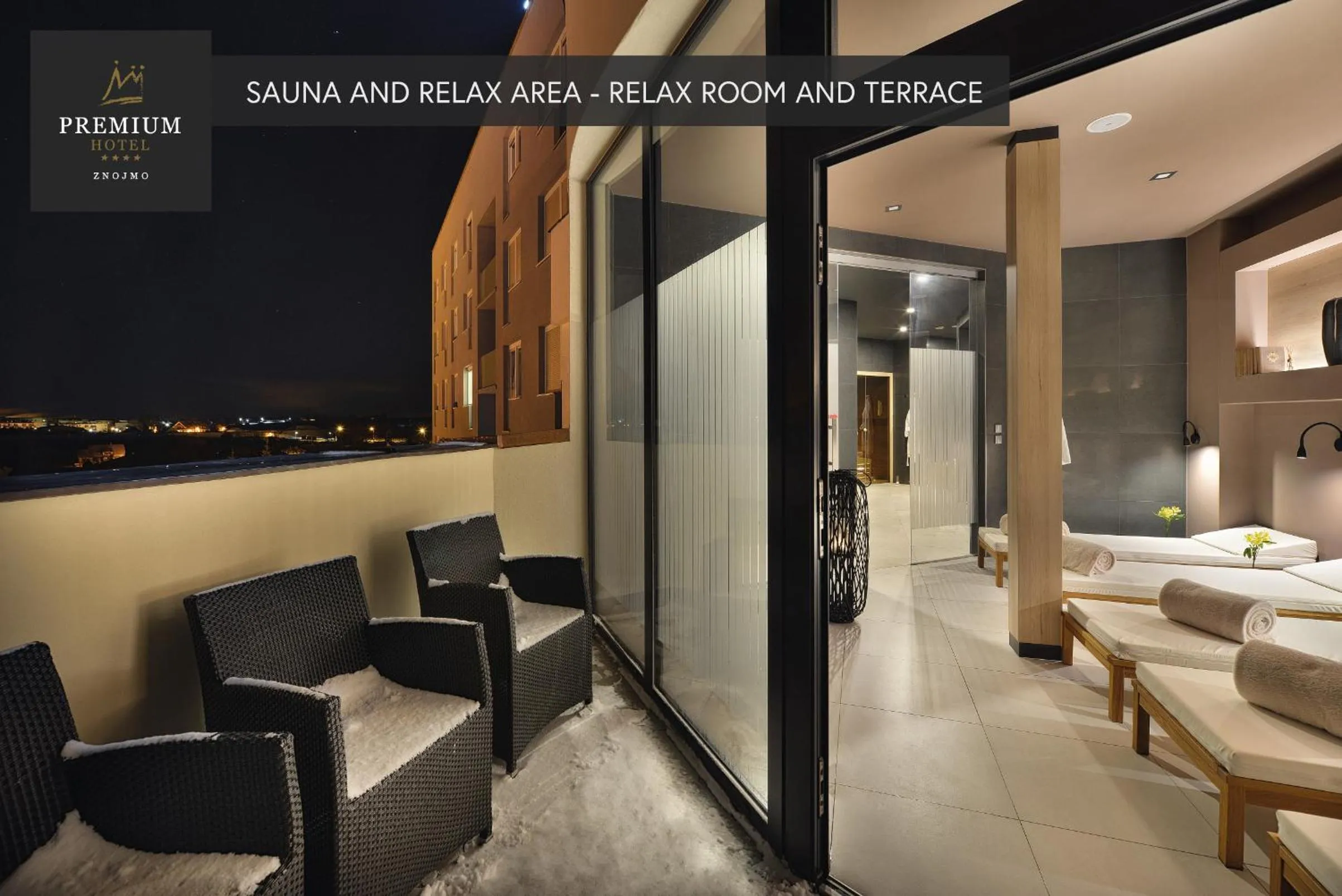 Communal lounge/ TV room in PREMIUM Wellness & Wine Hotel Znojmo