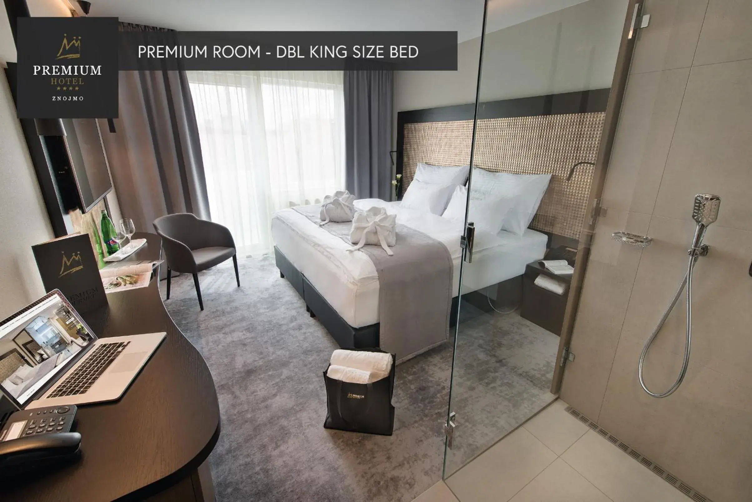 Premium Double Room in PREMIUM Wellness & Wine Hotel Znojmo Premium Double Room in PREMIUM Wellness & Wine Hotel Znojmo