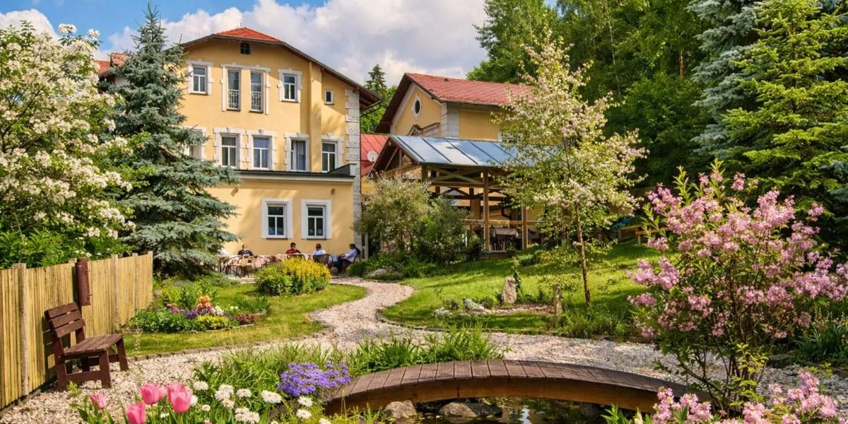 Property building in Boutique Hotel SwissHouse