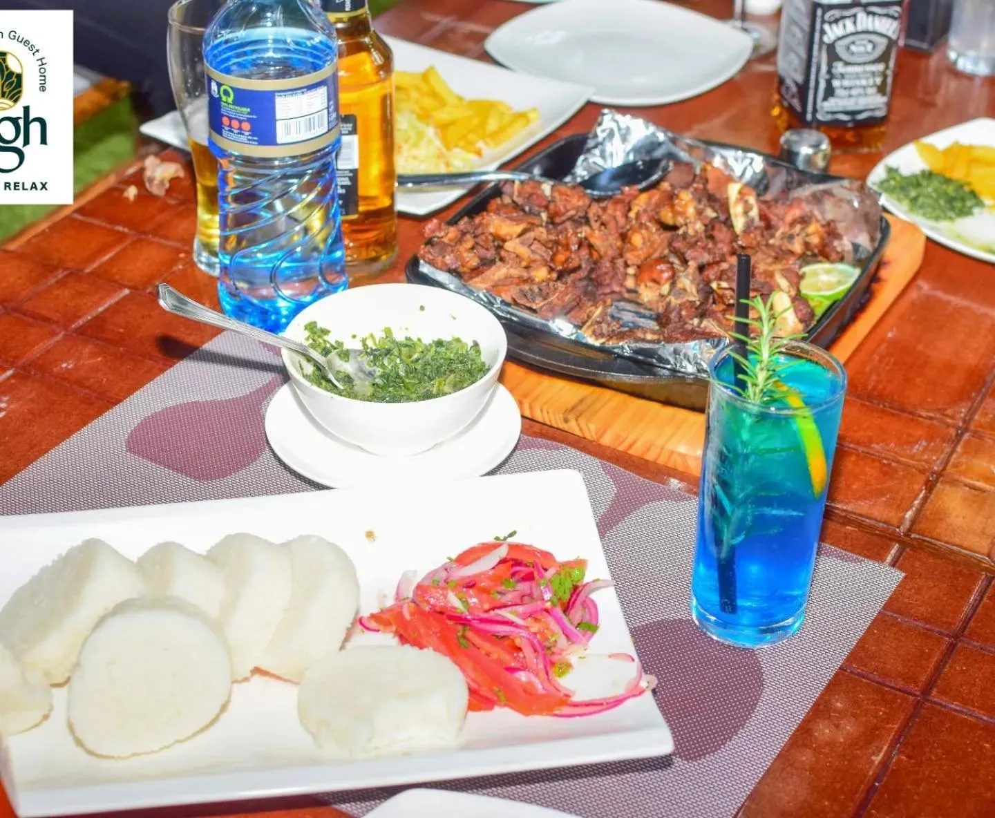 Food and drinks in Lovely Garden Guest Home