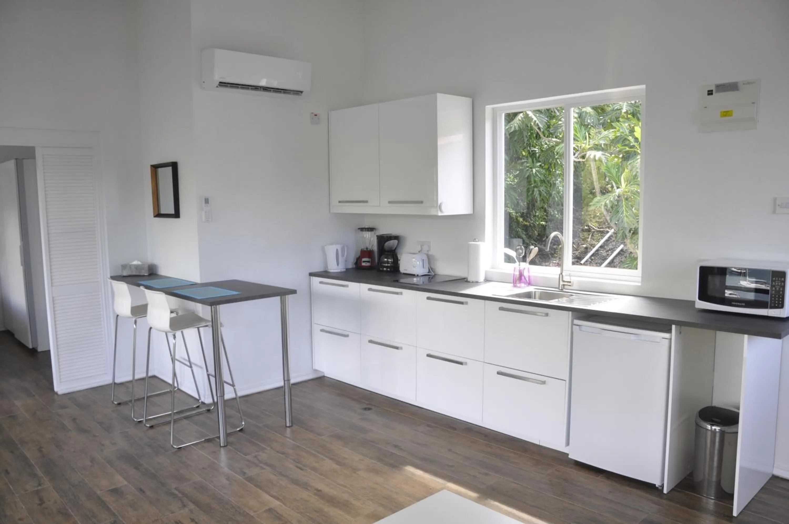 Kitchen or kitchenette in Marigot Palms Luxury Caribbean Apartment Suites