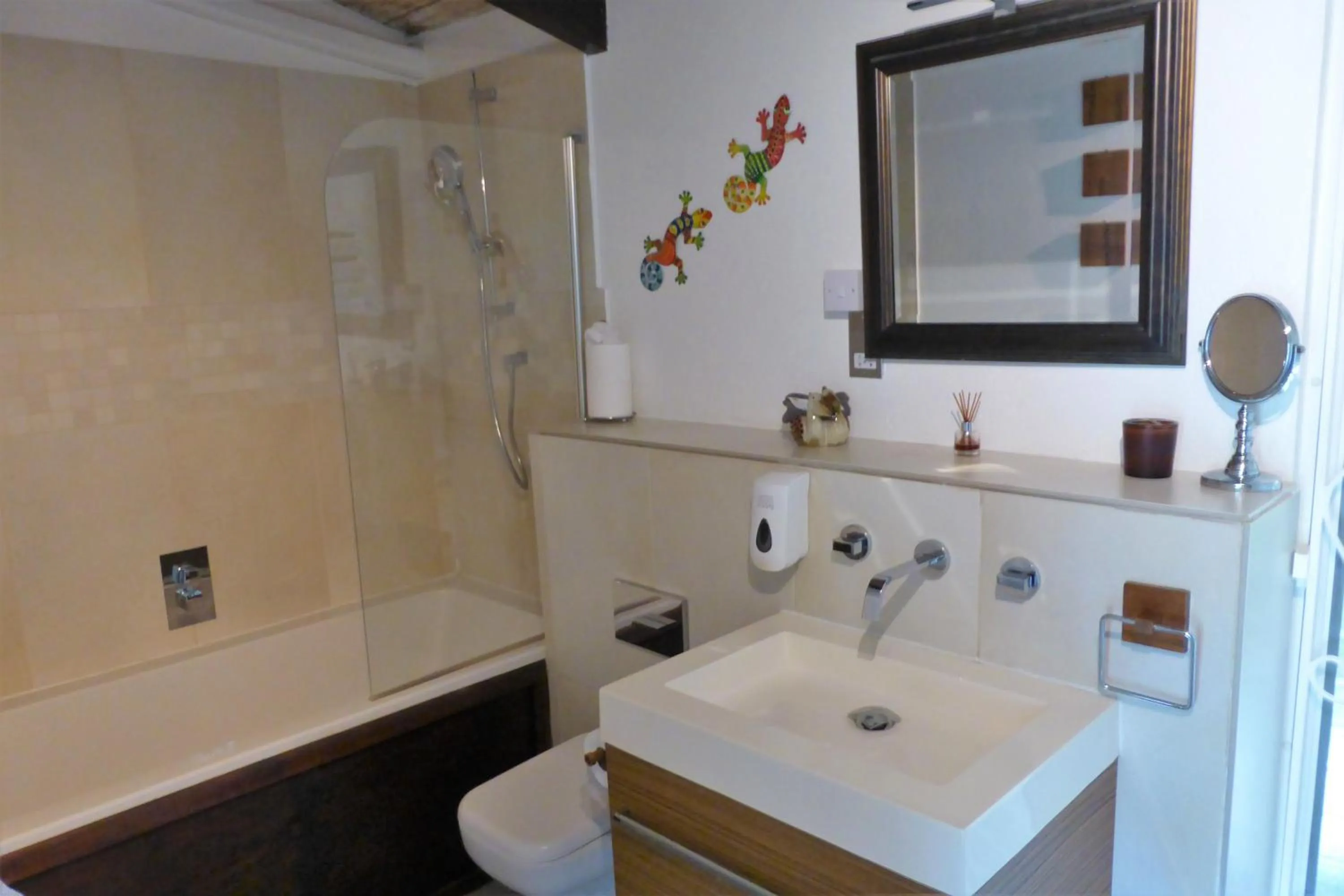 Bathroom in Marigot Palms Luxury Caribbean Apartment Suites