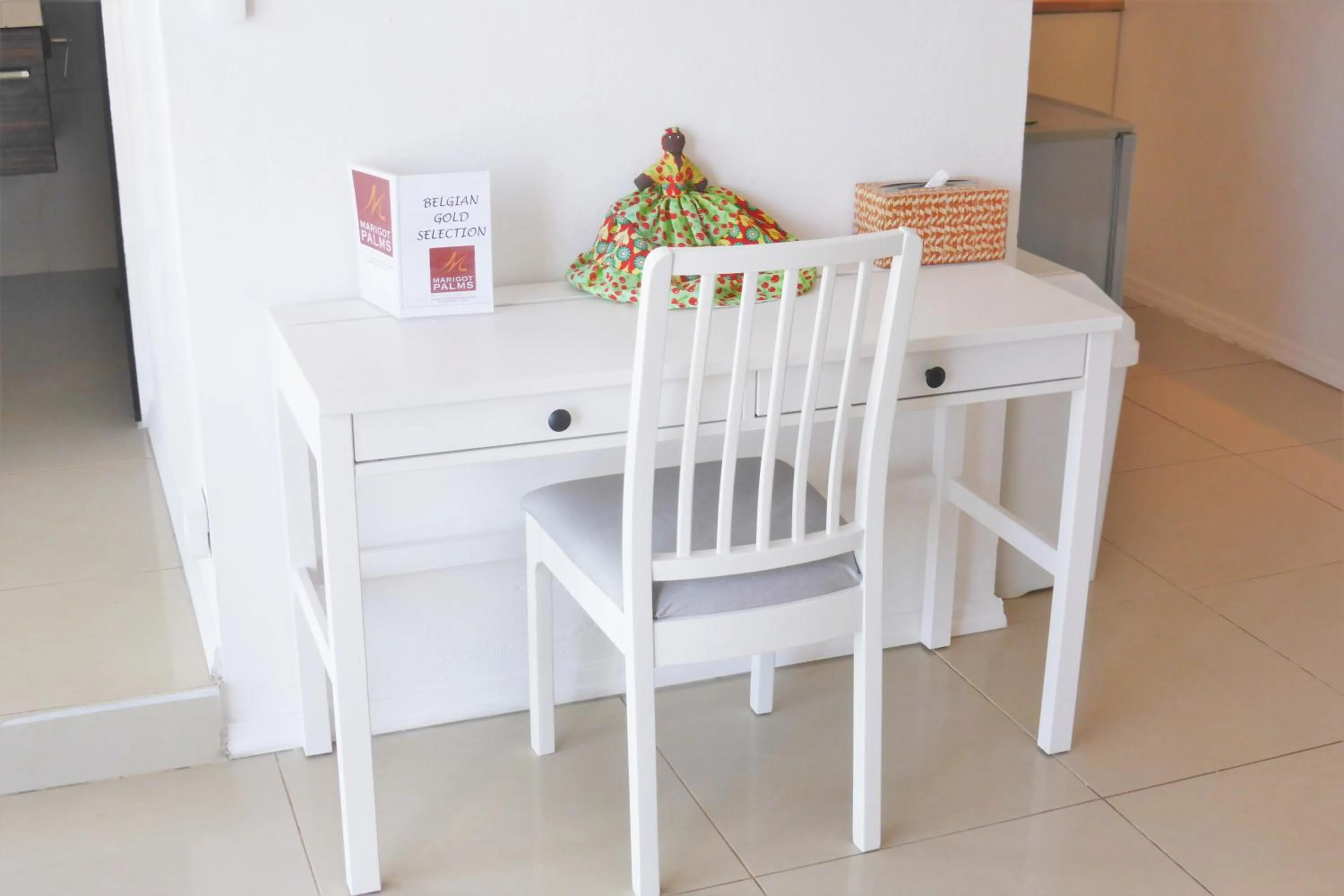 Seating area in Marigot Palms Luxury Caribbean Apartment Suites