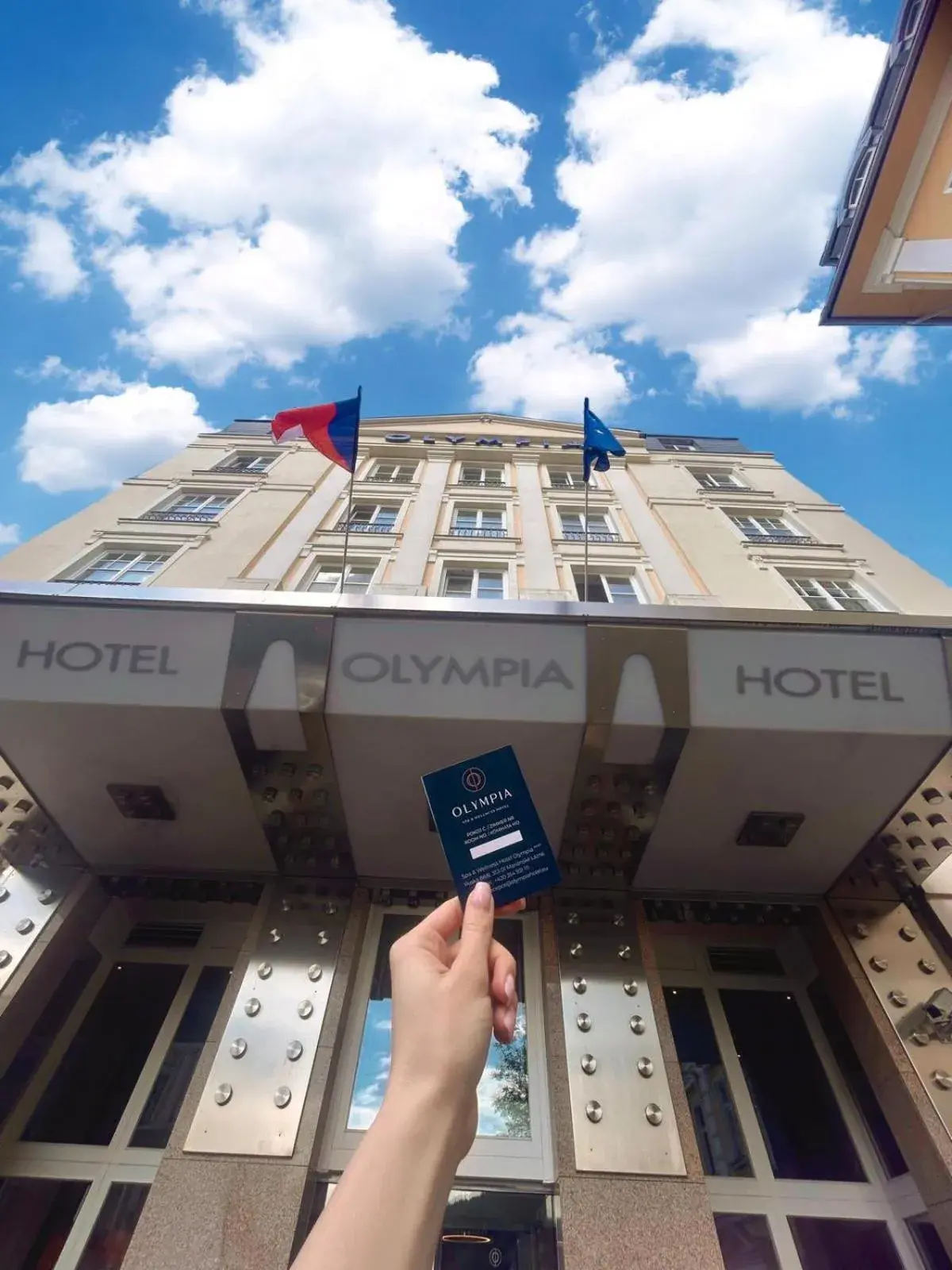 Property building in Spa & Wellness Hotel Olympia Marienbad Property building in Spa & Wellness Hotel Olympia Marienbad