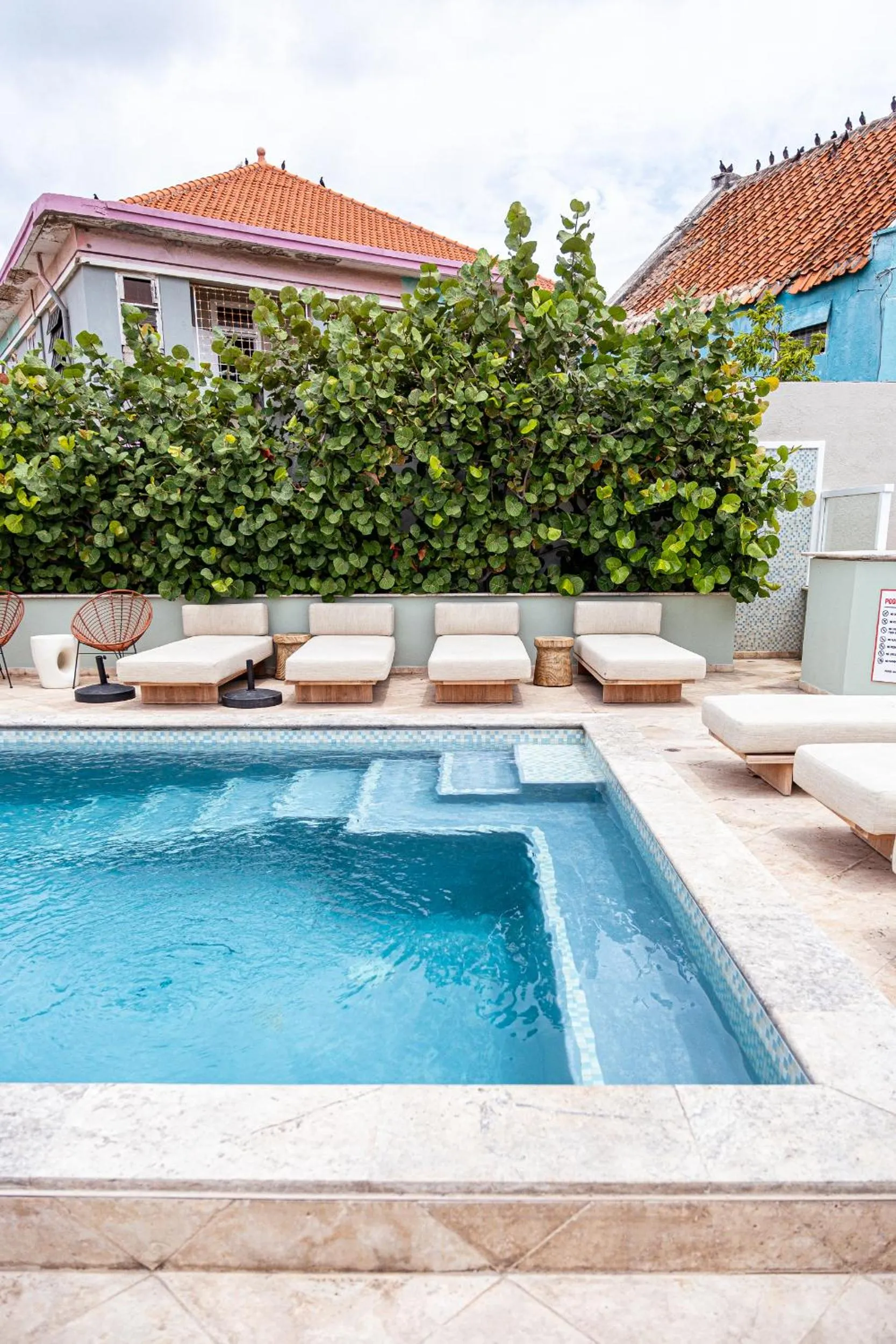 Swimming pool in The Freedom Hotel