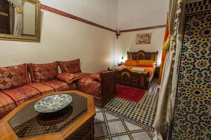 Bed in Riad Meski