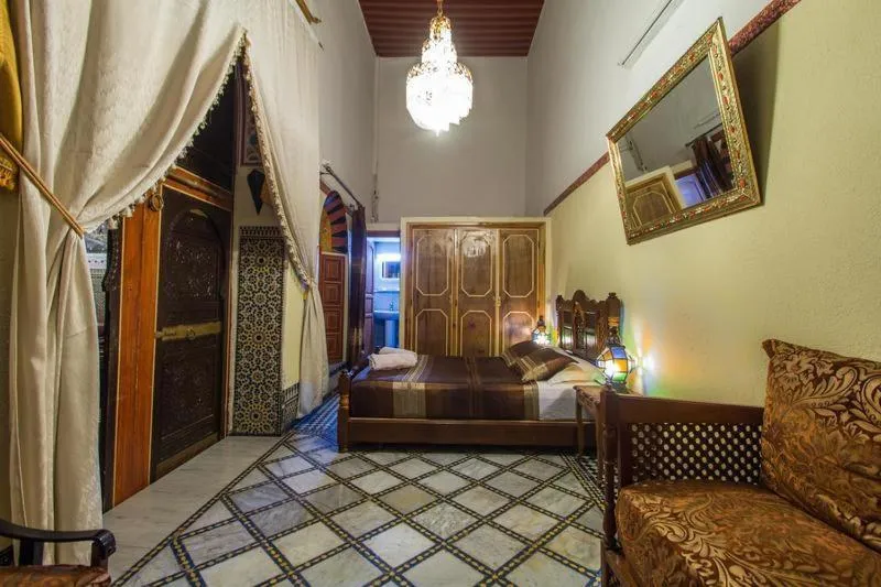 Bed in Riad Meski