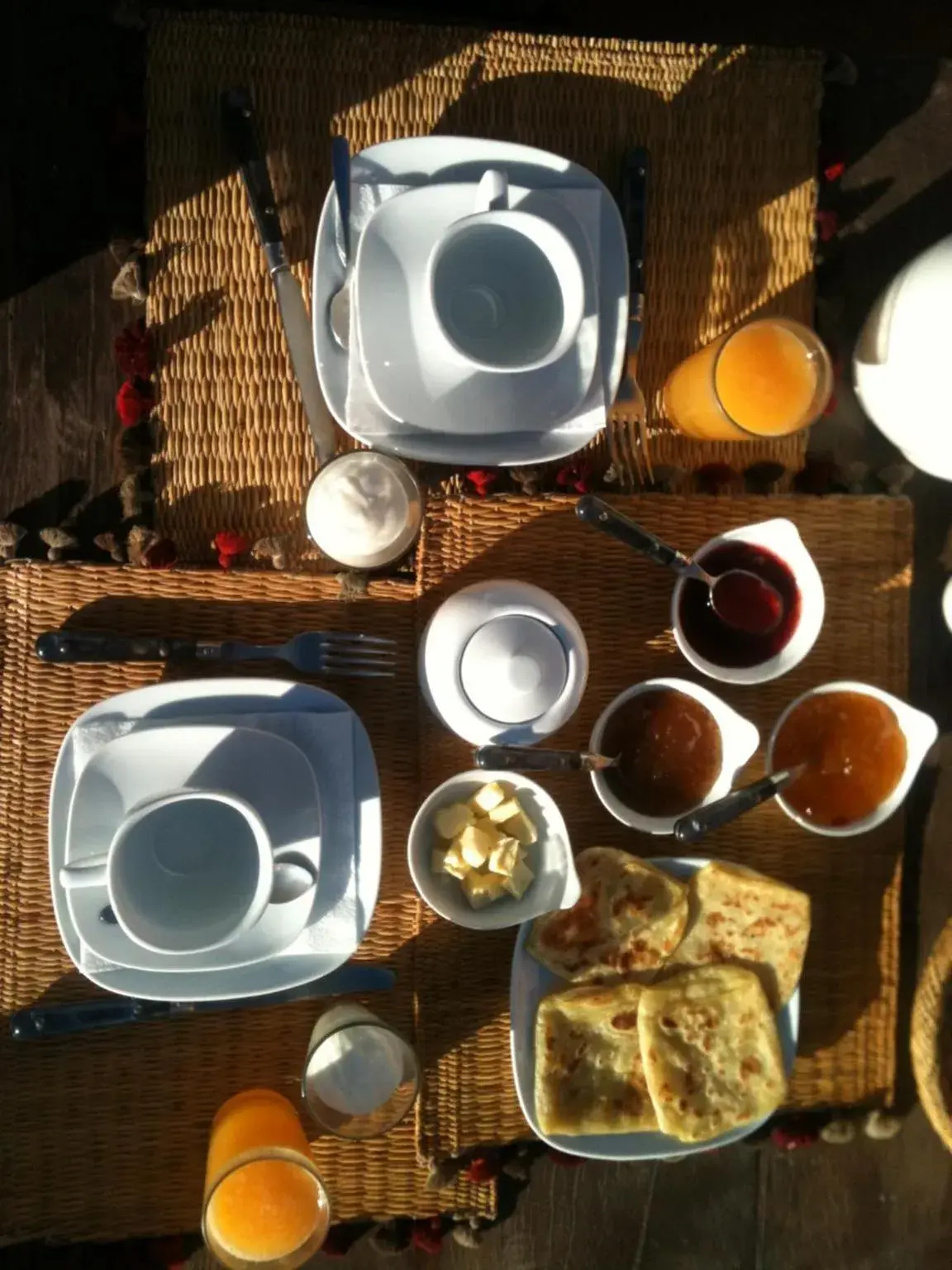 Breakfast in Riad Meski Breakfast in Riad Meski