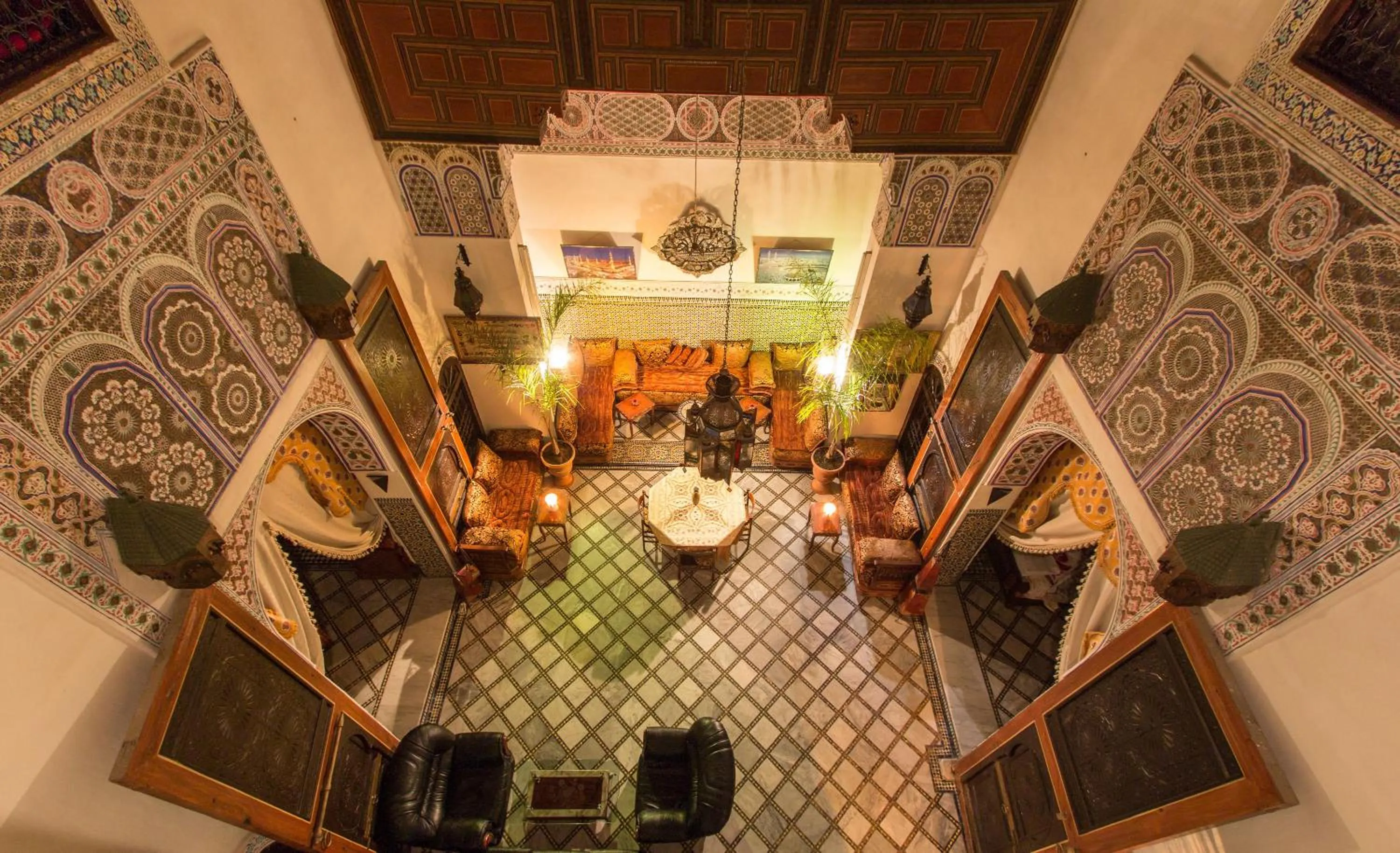 Patio in Riad Meski
