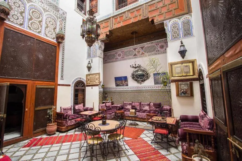 Patio in Riad Meski