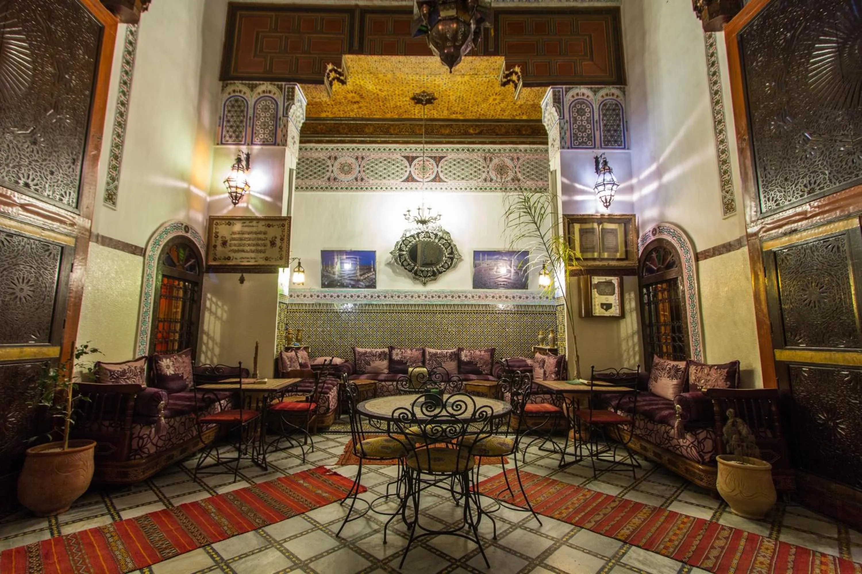 Patio in Riad Meski