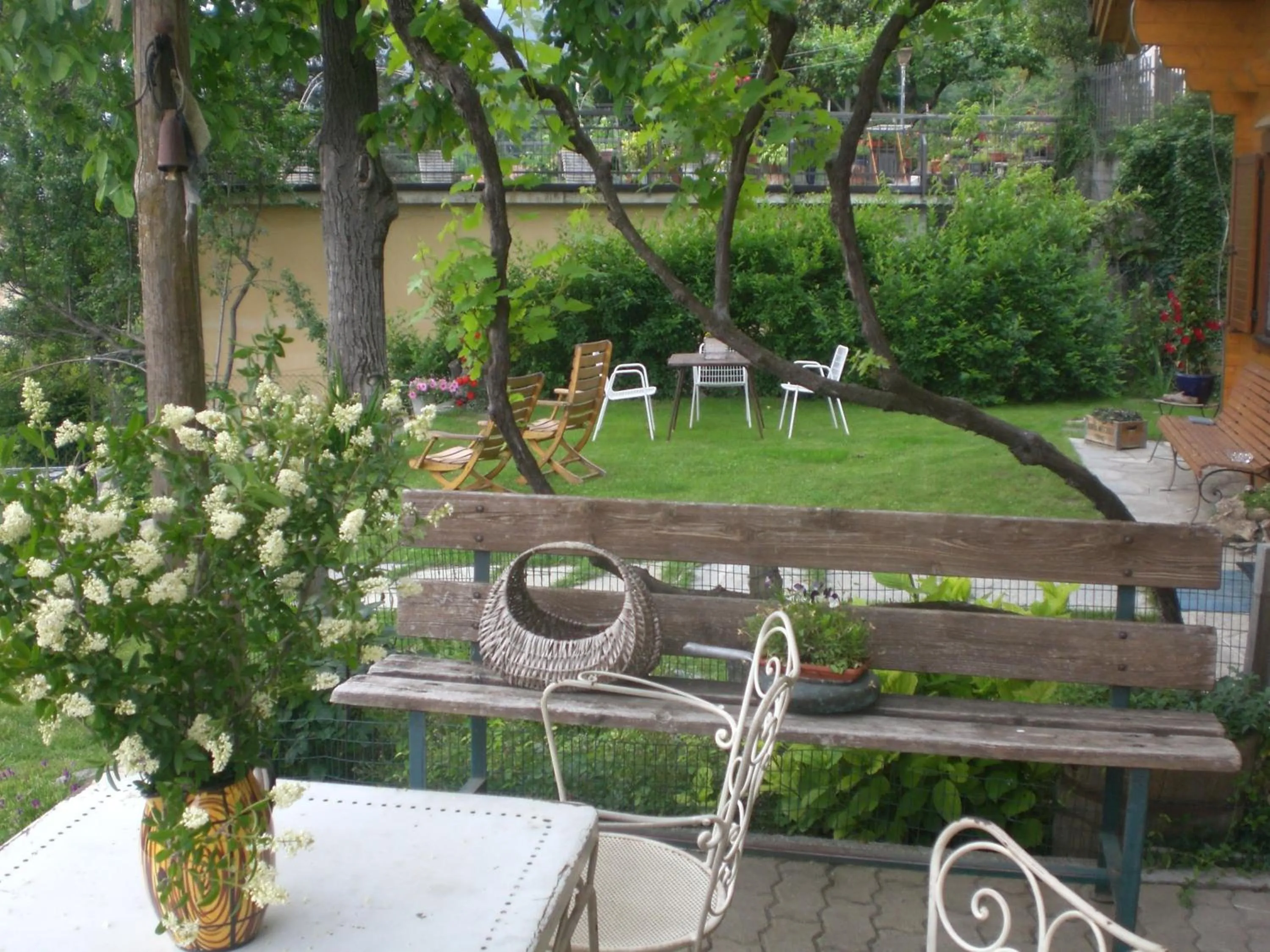 Garden view in Pera Rionda